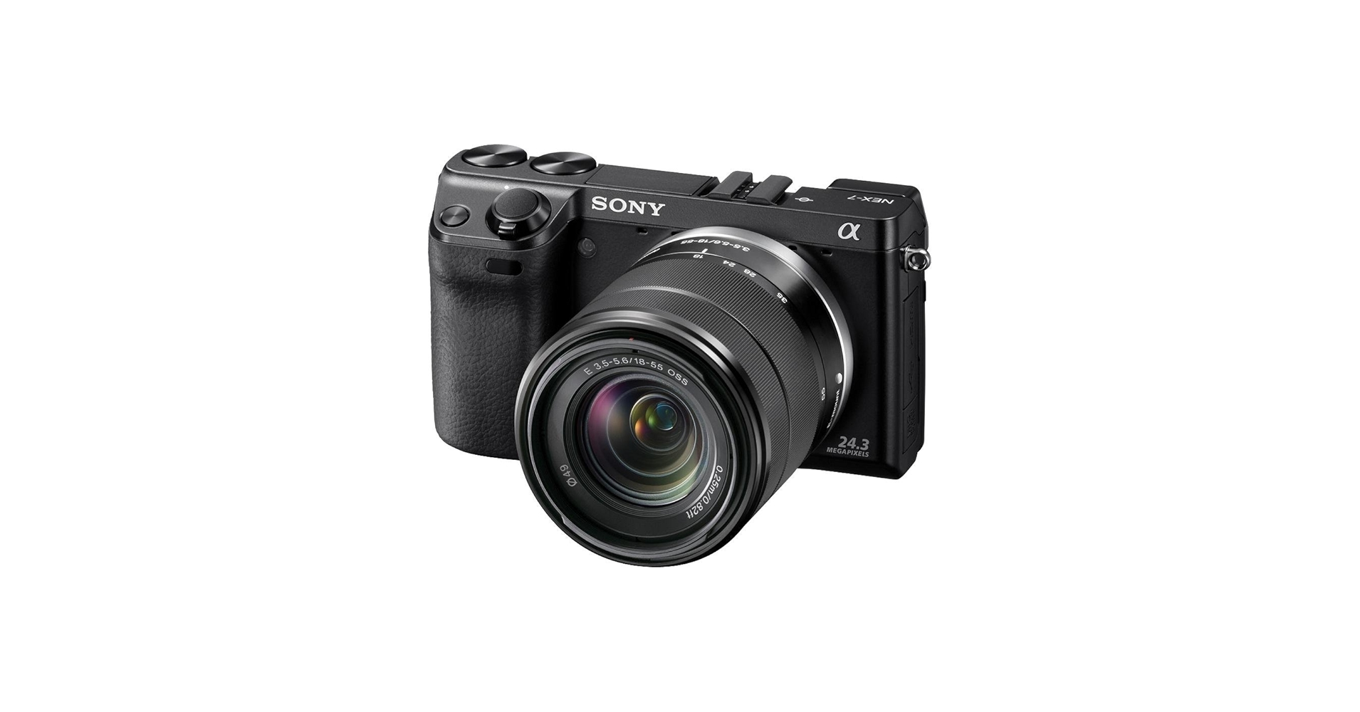 Amazon.com : Sony NEX-7 24.3 MP Mirrorless Digital Camera with 18
