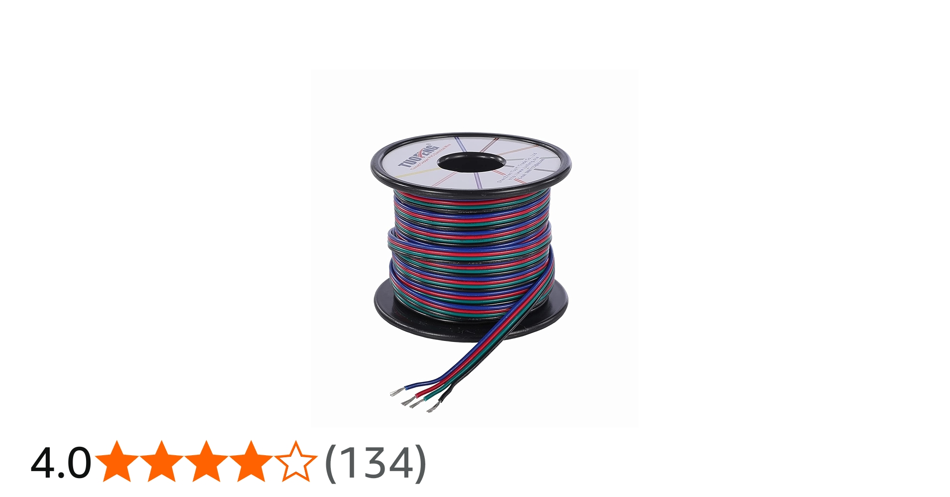 Amazon.co.jp: TUOFENG 4芯ケーブル22 AWG電線12.5メートル脚4ピンRGB