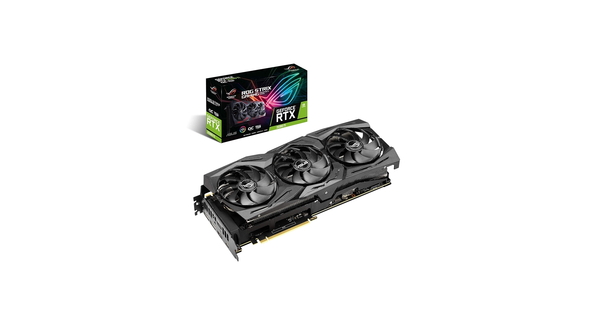 Amazon.com: ASUS GeForce RTX 2080 TI ROG Strix 11GB GDDR6 Graphics