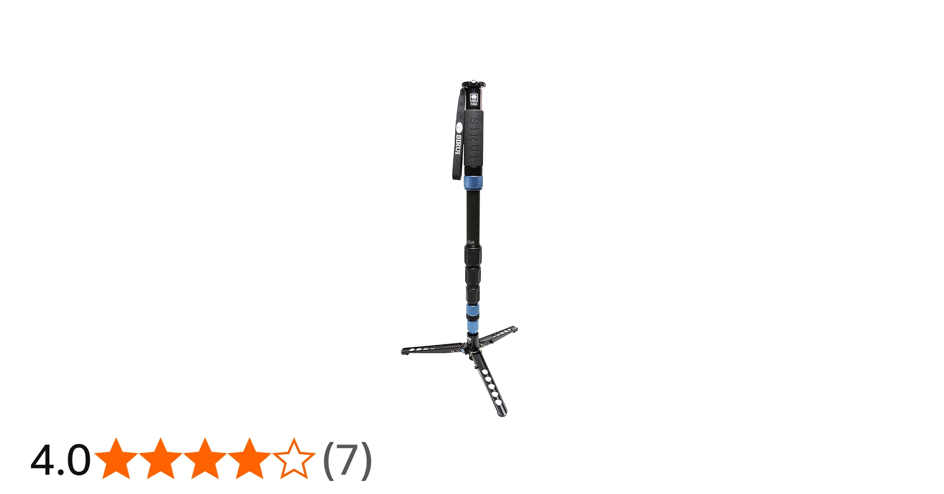 Amazon | SIRUI 脚のみ マルチファンクションビデオ一脚 カーボン 4段
