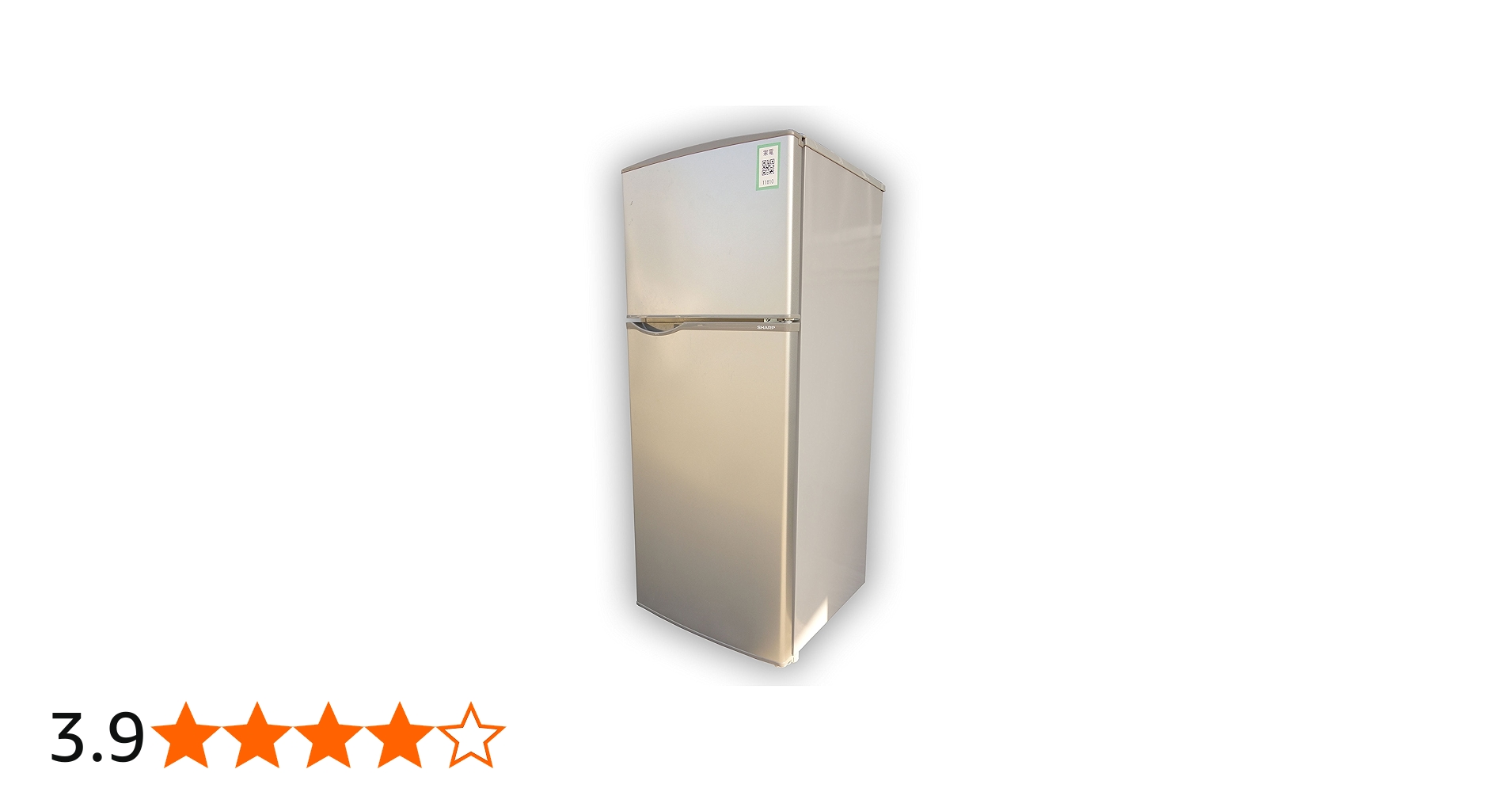 Amazon.co.jp: シャープ 118L 2ドア冷蔵庫（直冷式）シルバー系SHARP