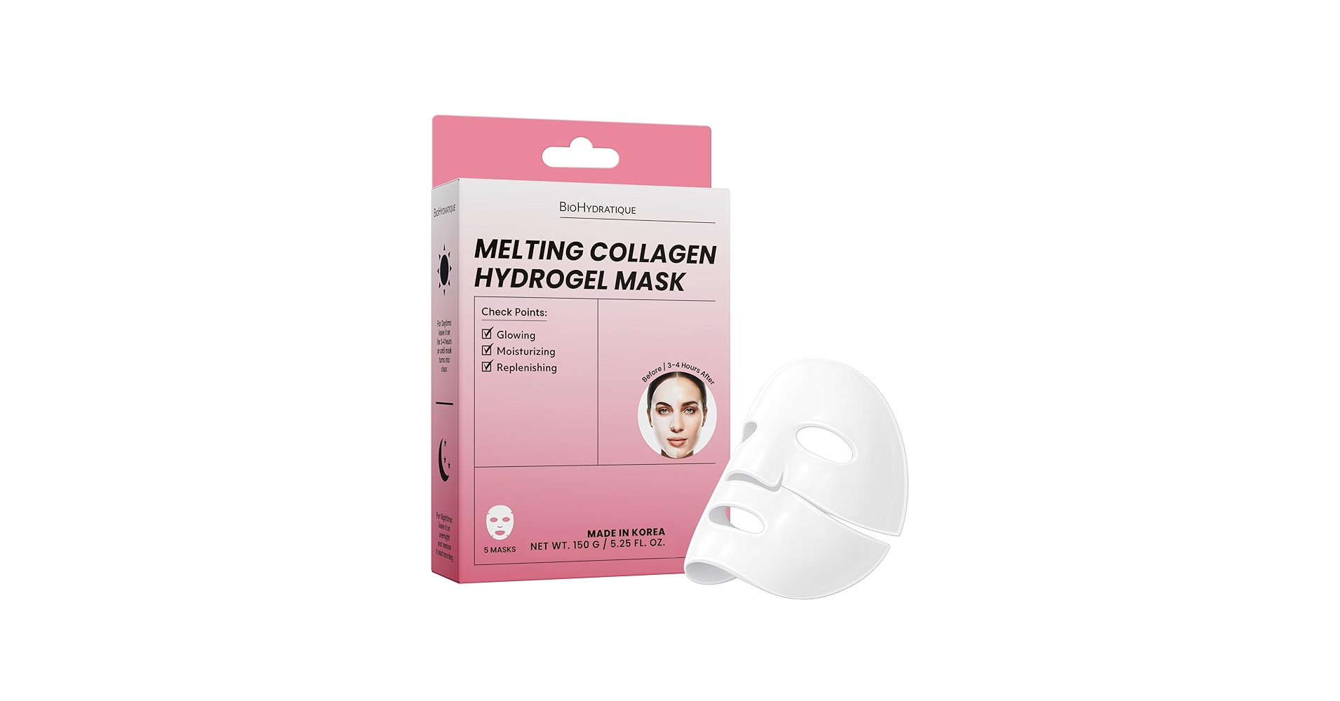 Amazon.com : Bio Hydratique Hydrogel Collagen Face Mask