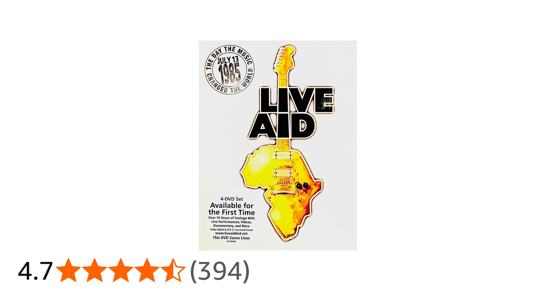 Amazon.co.jp: Live Aid [DVD] : Bob Geldof, Bryan Adams, Stuart
