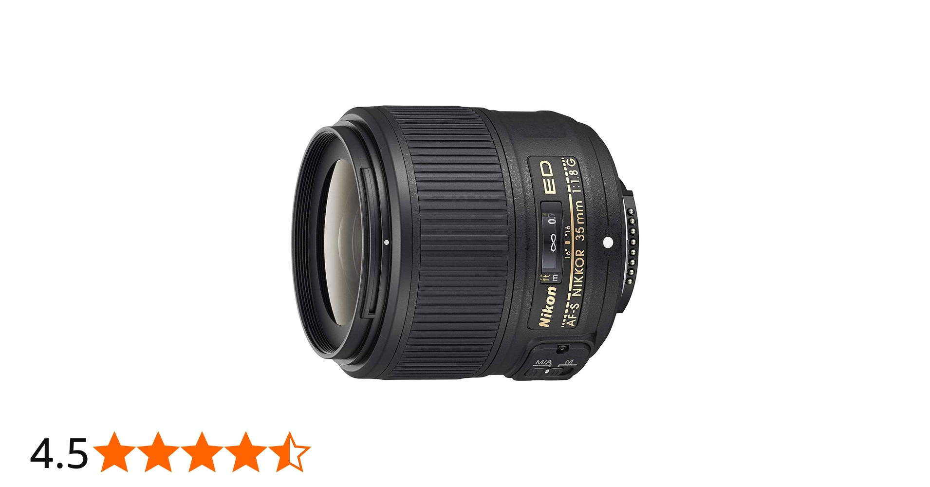 Nikon AF-S NIKKOR f/1.8G ED Lens - 35 mm: Amazon.co.uk