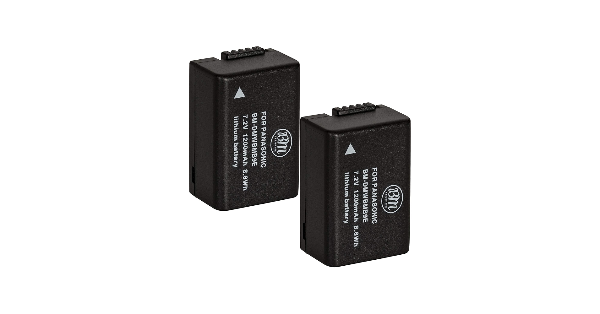Amazon.com : BM Premium 2 Pack of DMW-BMB9 Batteries for Panasonic