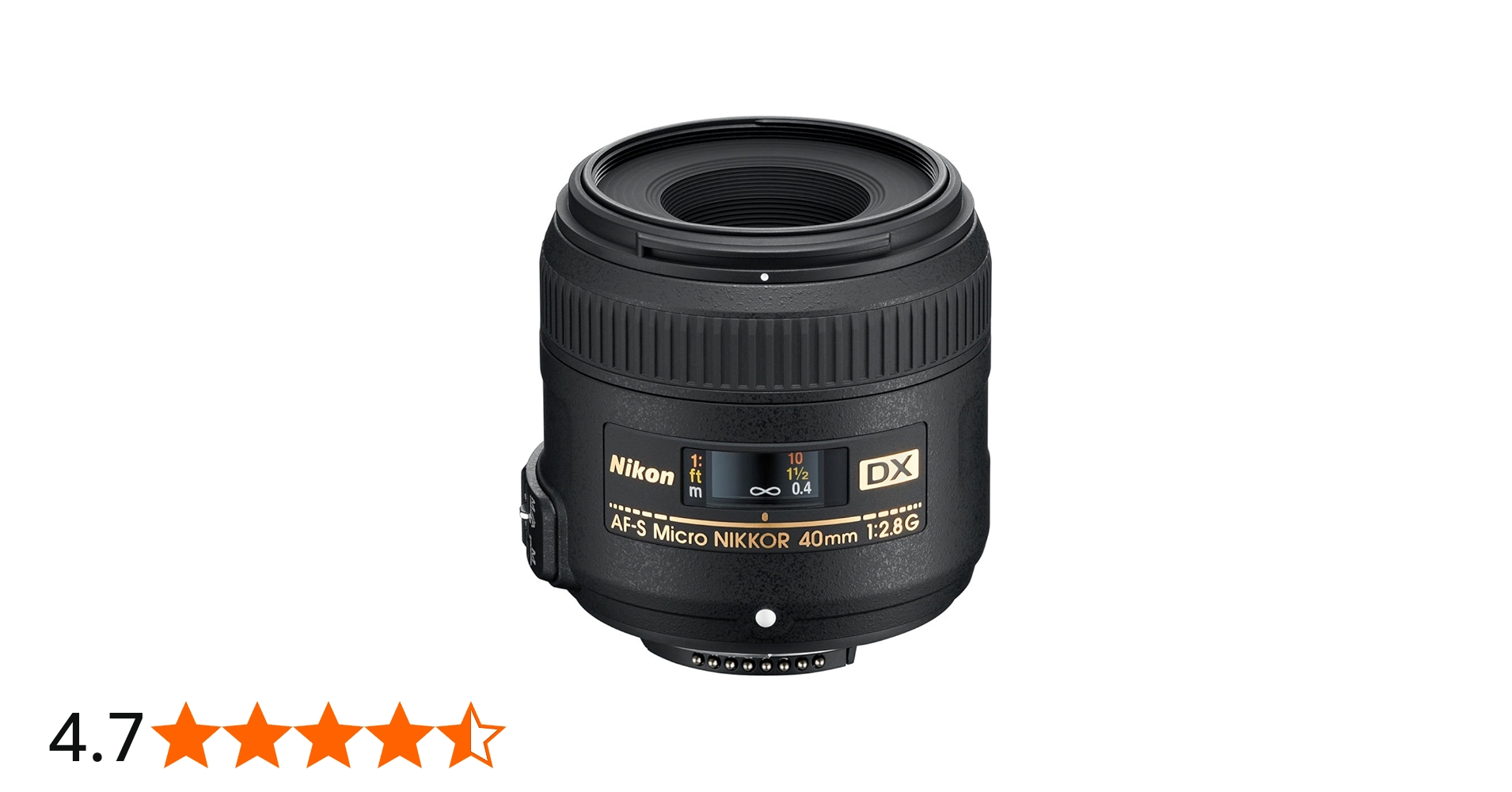 Amazon.co.jp: Nikon AF-S DX Micro 40mm f/2.8G : 家電＆カメラ