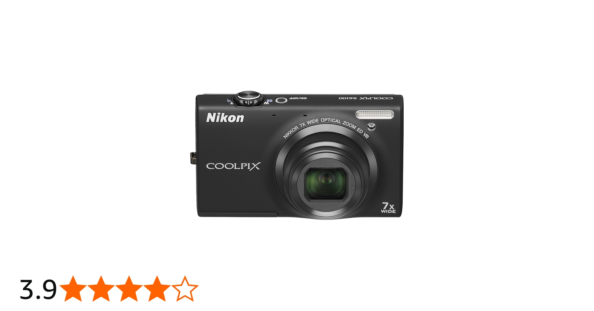 Amazon | NikonデジタルカメラCOOLPIX S6100 ノーブルブラック S6100BK