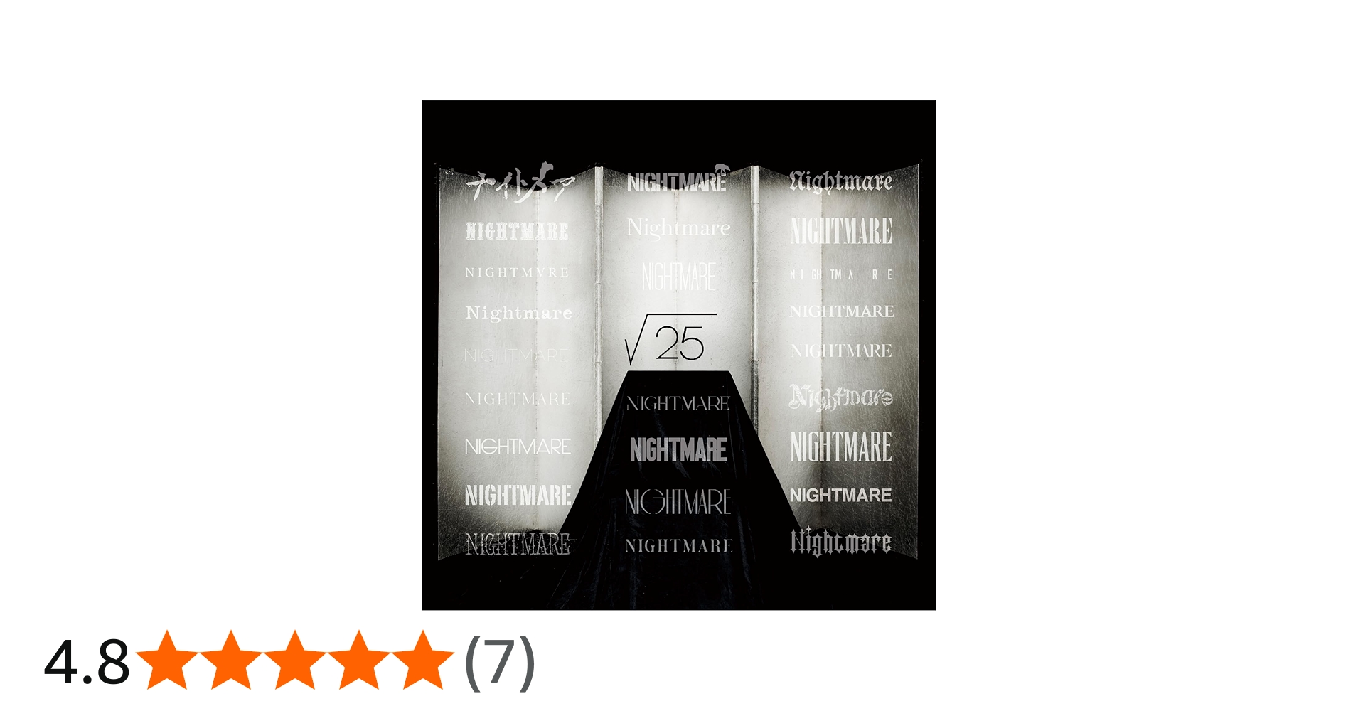 Amazon.co.jp: √25 (限定盤) - NIGHTMARE: ミュージック