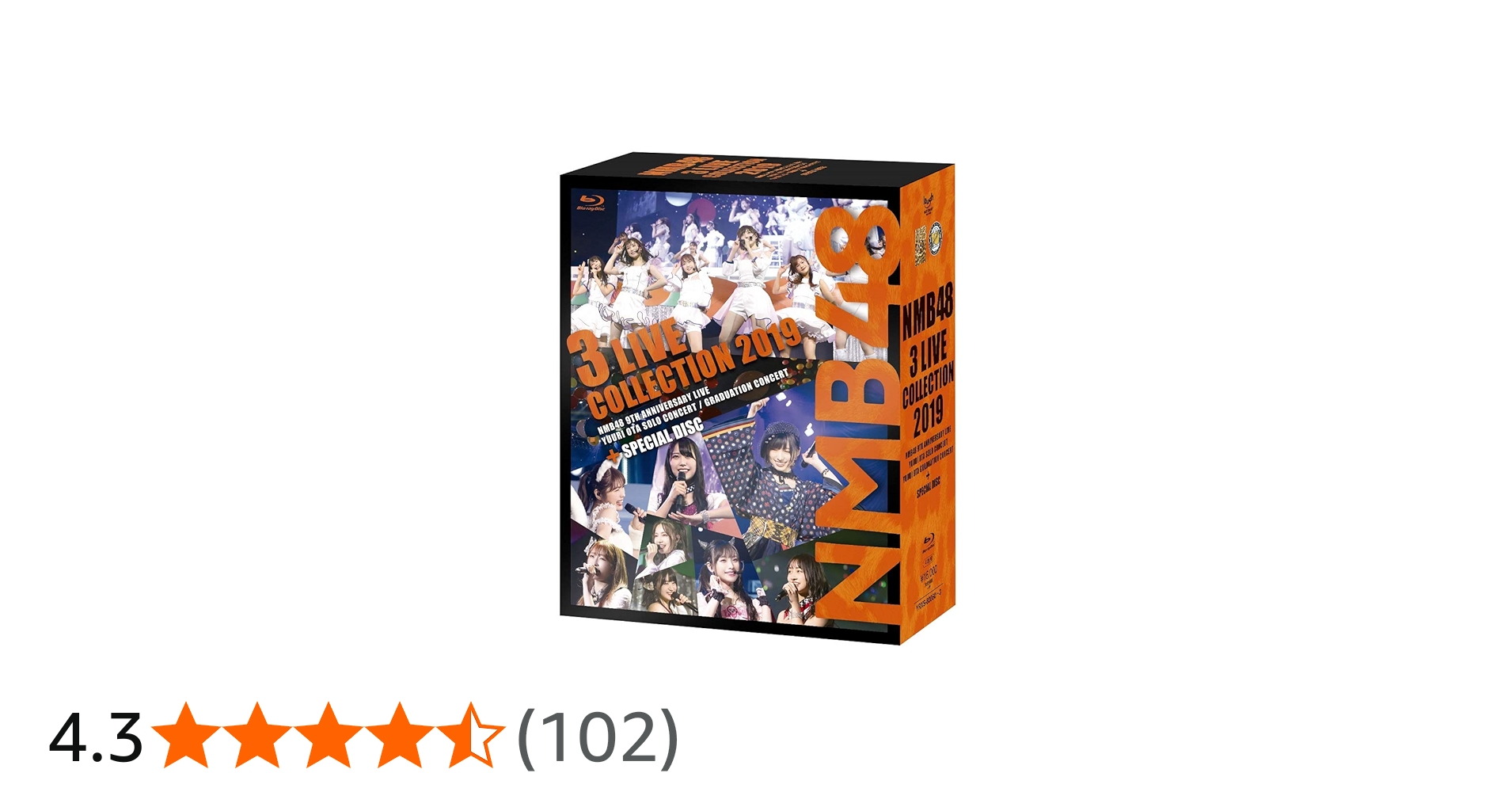 Amazon.co.jp: NMB48 3 LIVE COLLECTION 2019 [Blu-ray] : NMB48: DVD