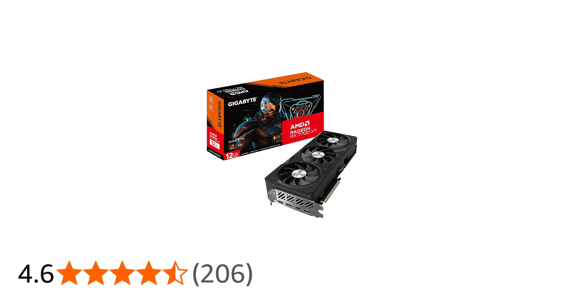 Amazon | GIGABYTE Radeon RX 7700 XT Gaming OC 12G グラフィック