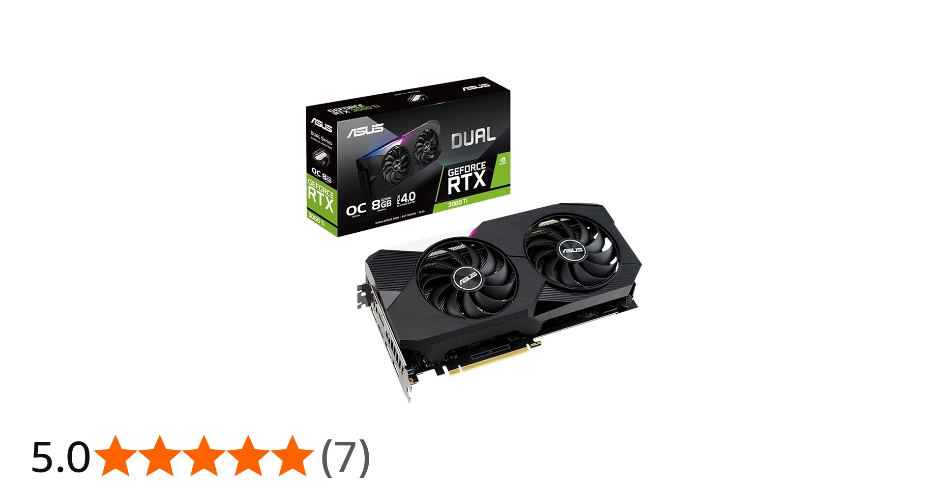 Amazon | ASUS NVIDIA GeForce RTX 3060TI 搭載 デュアルファンモデル
