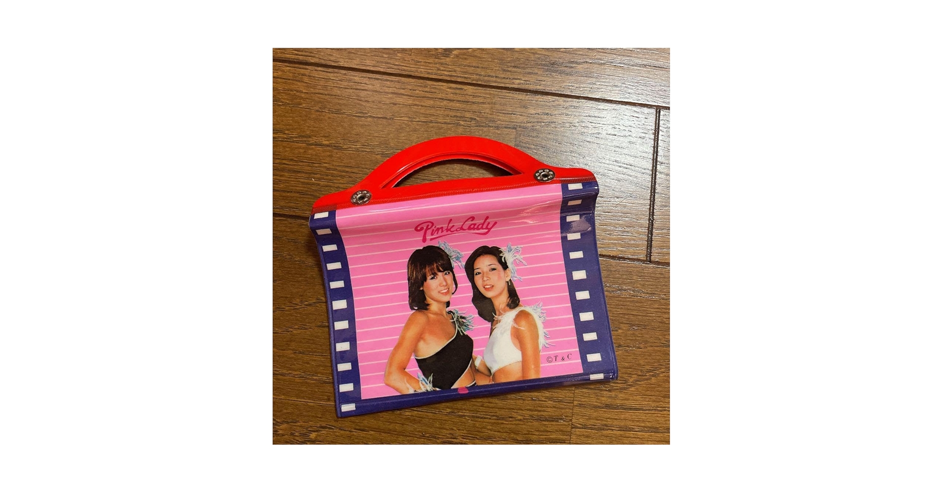 希少 昭和当時 日本製 ピンクレディー パース 10円 50円 100円 希少