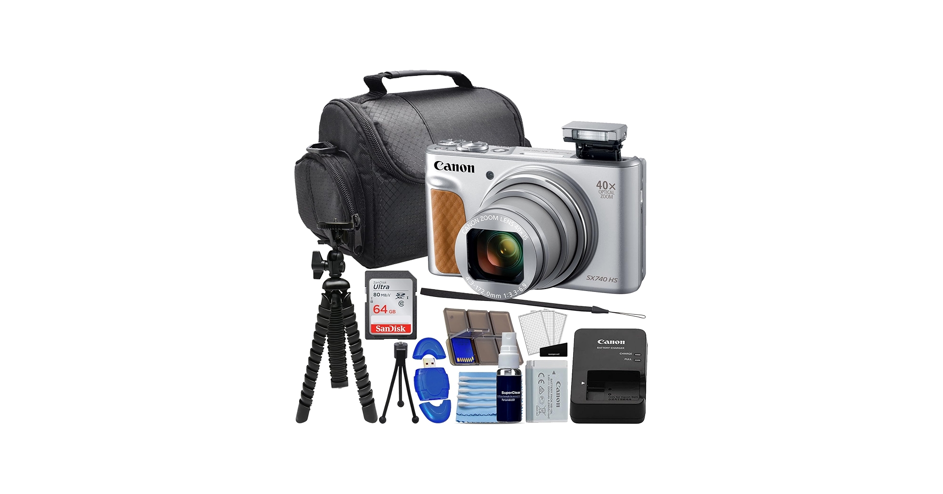 Amazon.com : Canon PowerShot SX740 HS Digital Camera (Silver