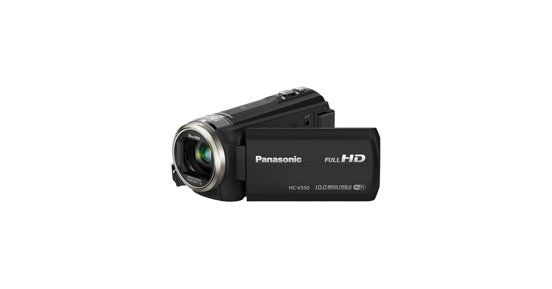 Amazon.com : Panasonic HC-V550 - Camcorder - Black : Electronics