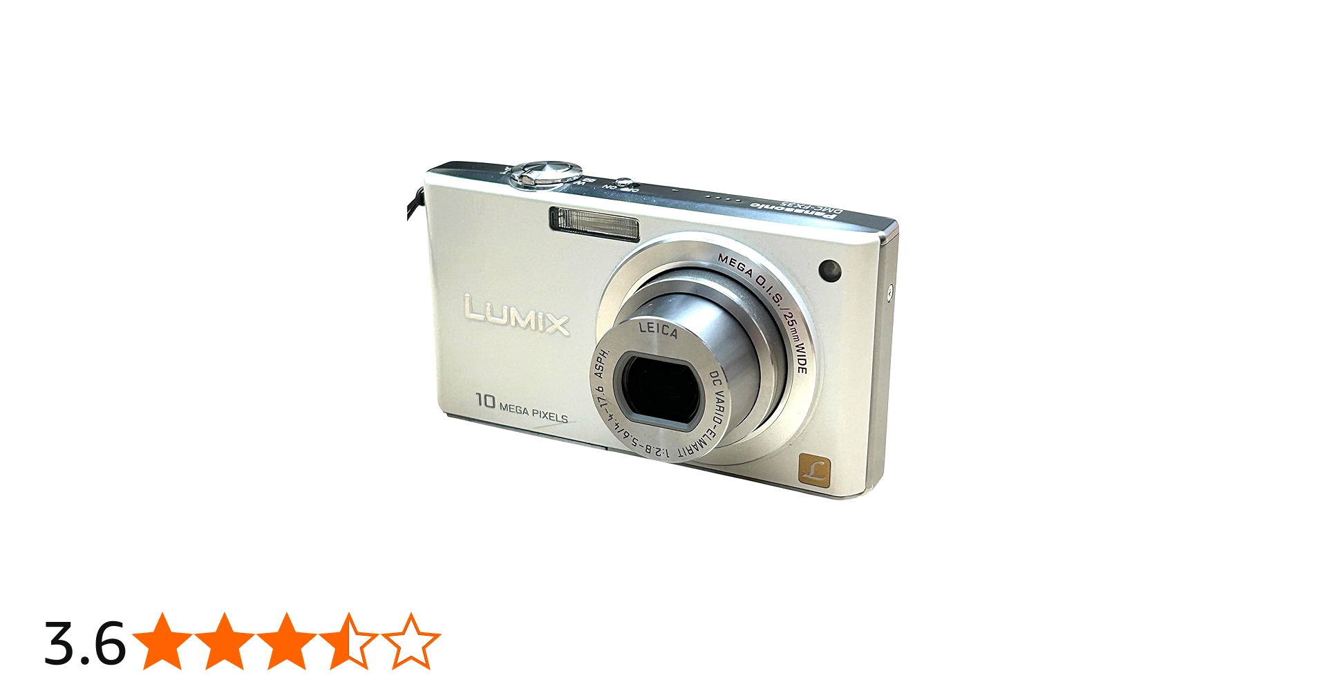 Amazon.co.jp: Panasonic Lumix FX35 Digital Camera Shell White DMC