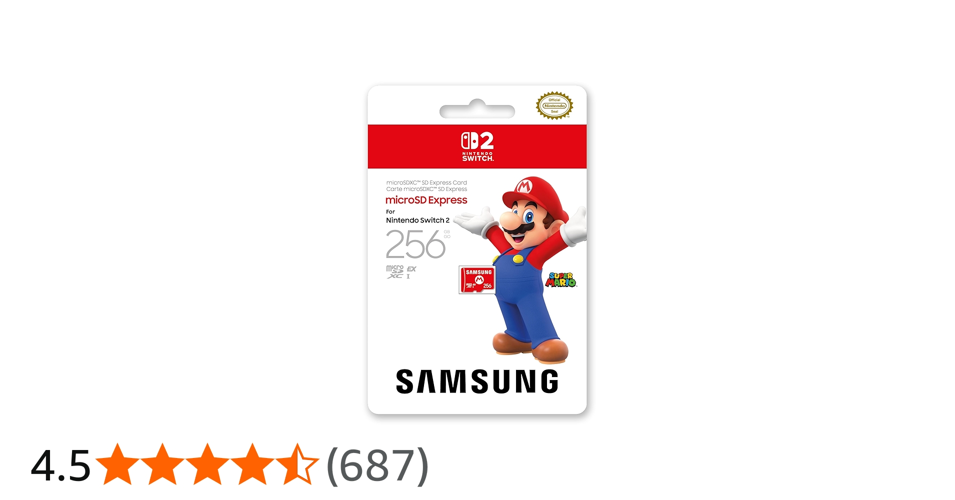 Amazon.co.jp: 【任天堂ライセンス商品】Samsung microSD Express Card
