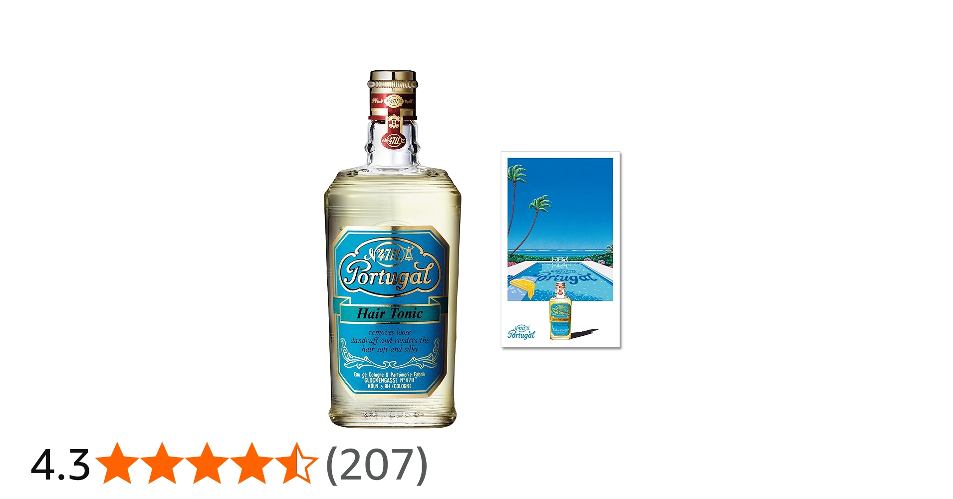 Amazon | 【Amazon.co.jp限定】4711 ポーチュガル ヘアトニック 150ml