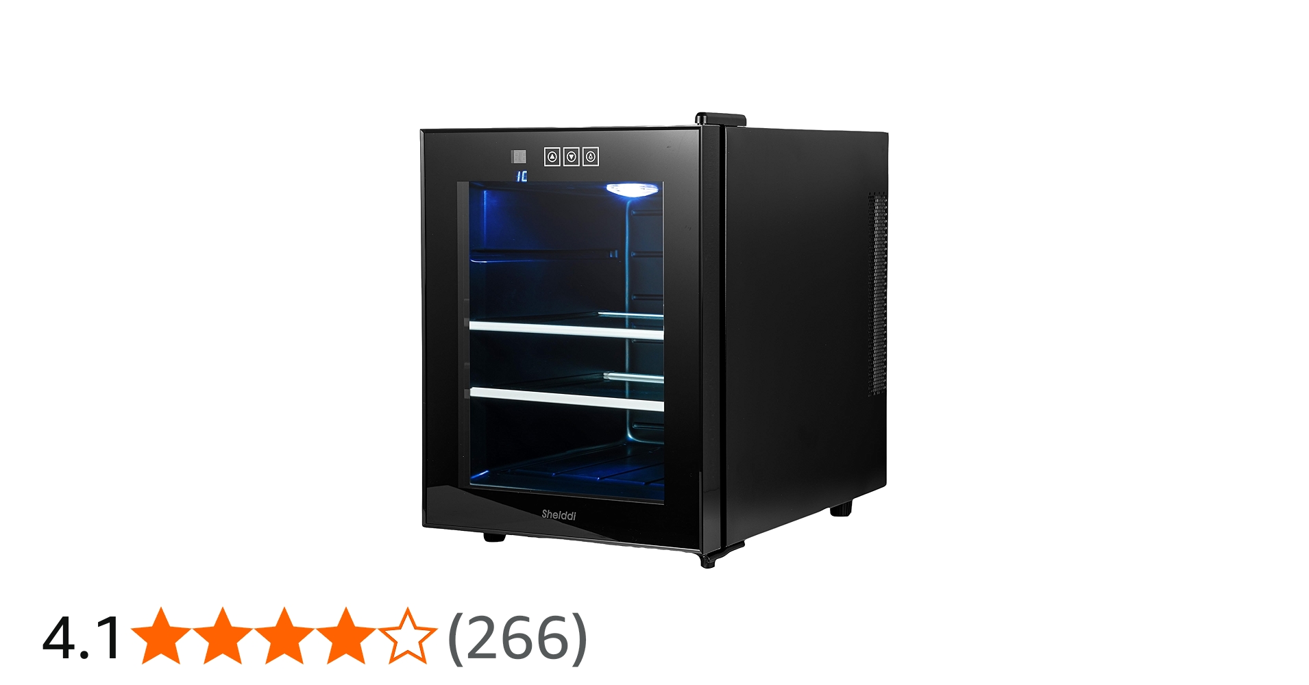 Amazon | Shelddi ミニ冷蔵庫 33L 静音 おしゃれ 省エネ 小型電子