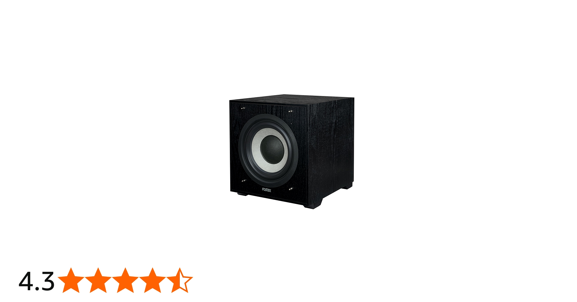 Amazon | Fostex 密閉型アクティブ・サブウーハー CW200D | プロ用サブ