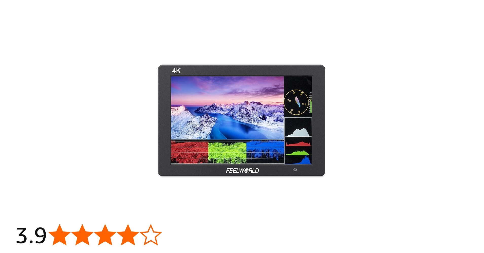 Amazon | FEELWORLD T7 Plusカメラ用撮影モニター 7インチ IPS 4K HDMI