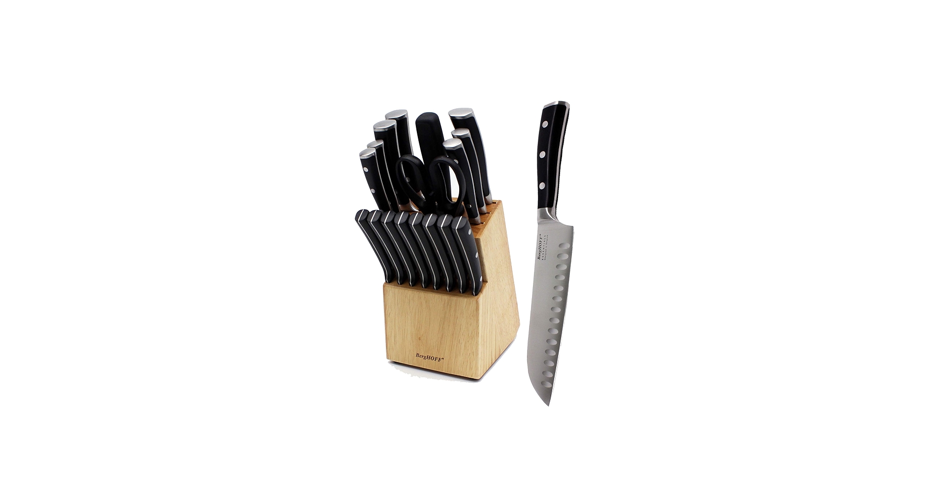 Amazon.com: BergHOFF Essentials 16Pc Hand-sharpened Kitchen Knife