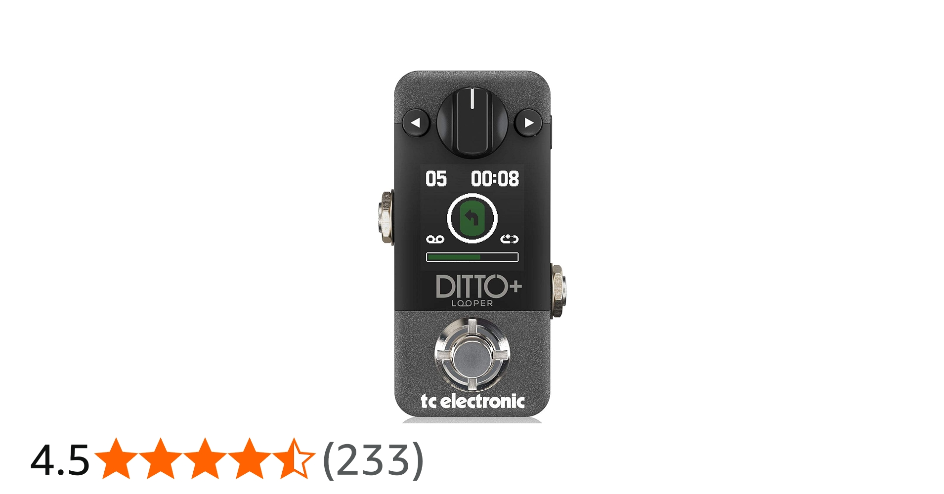 Amazon | TC Electronic コンパクトサイズルーパーペダル 99スロット
