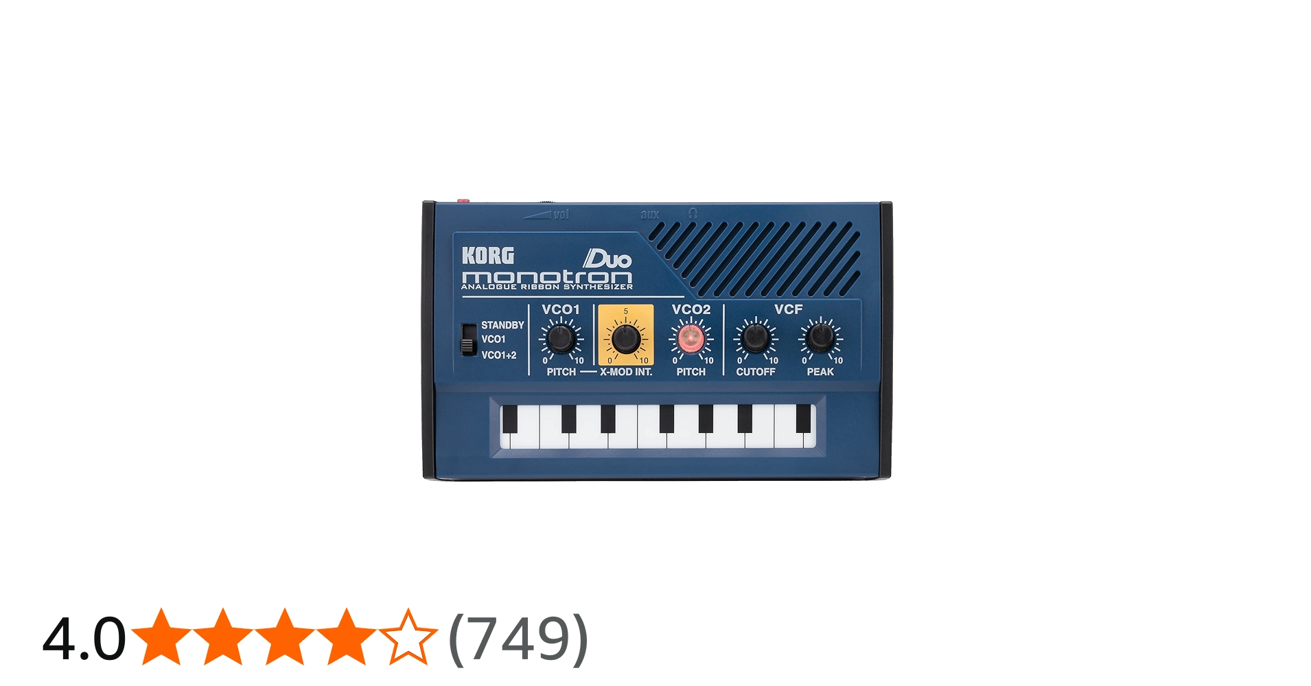Amazon.co.jp: KORG(コルグ) アナログ シンセサイザー monotron DUO