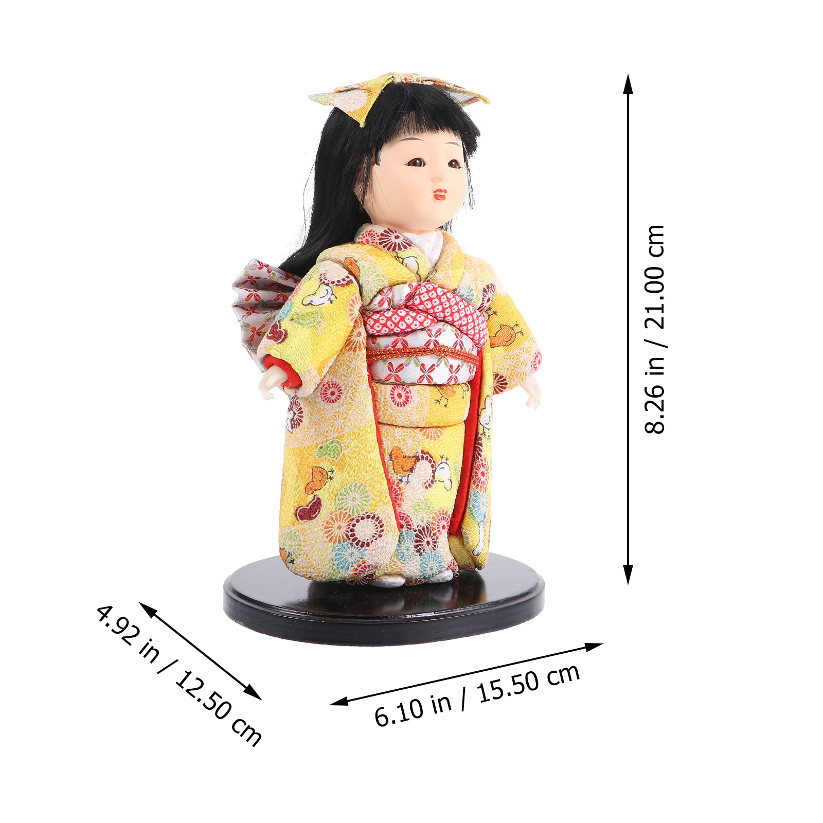 Amazon.co.jp: 日本人 人形 手作り ギフト ダッシュボード 装飾 日本人