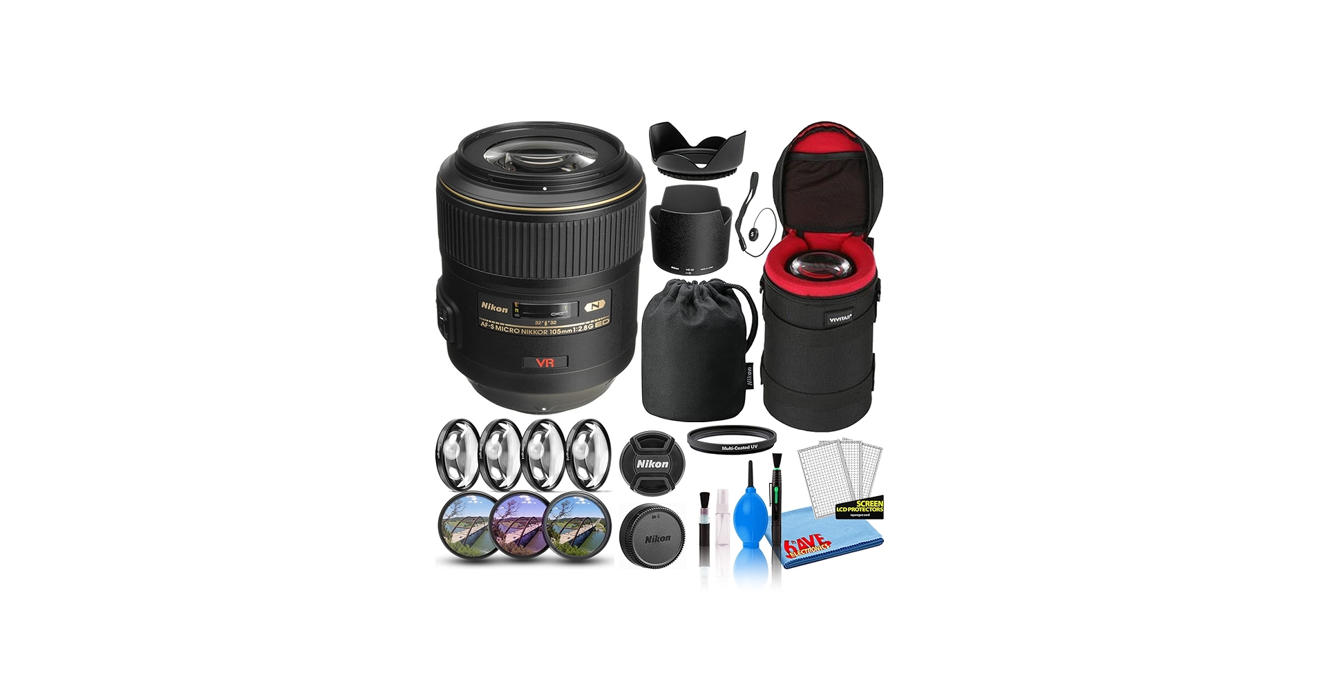 Amazon.com : Nikon AF-S VR Micro-NIKKOR 105mm f/2.8G IF-ED Lens