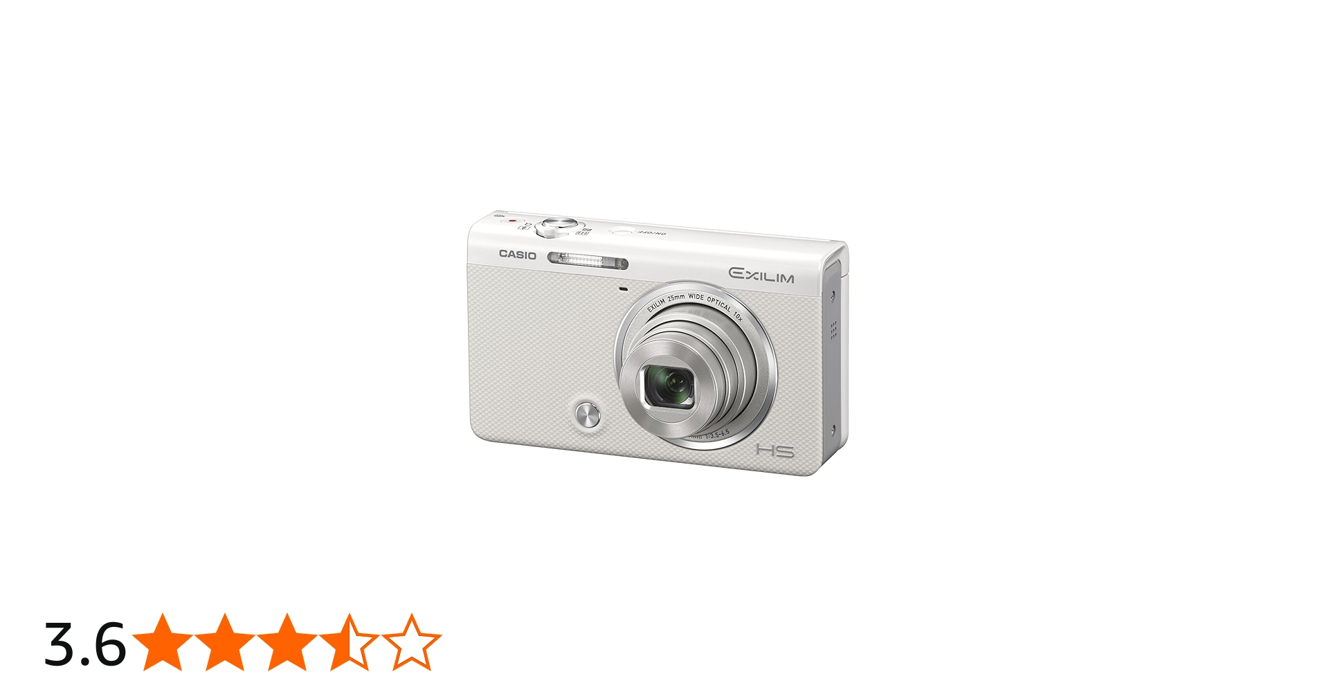 Buy CASIO EXILIM EX-ZR50WE Digital Camera, 16.1 Million Pixels