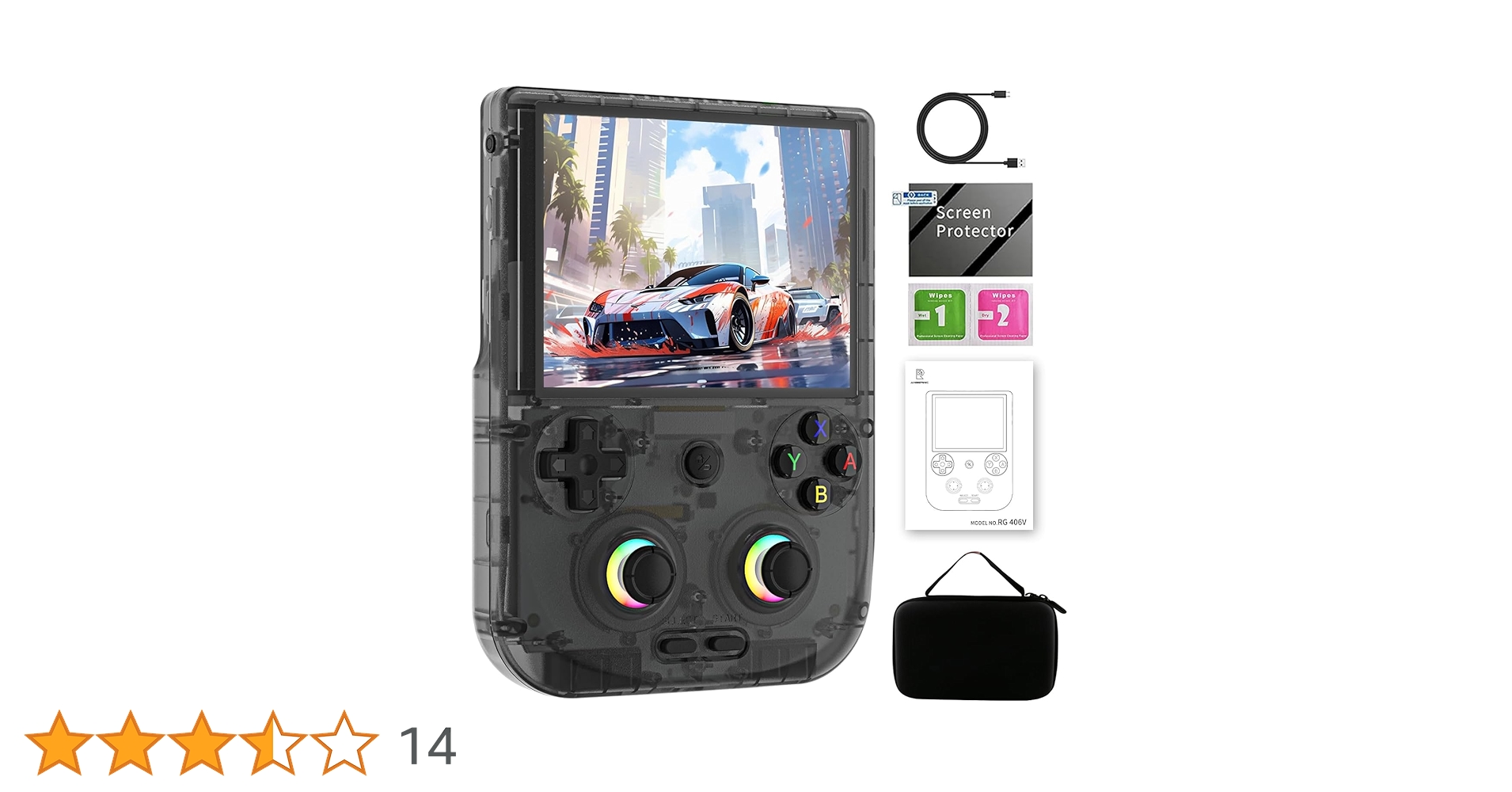 ハンドヘルドゲーム エミュレータ HDD 6TB Anbernic RG406等