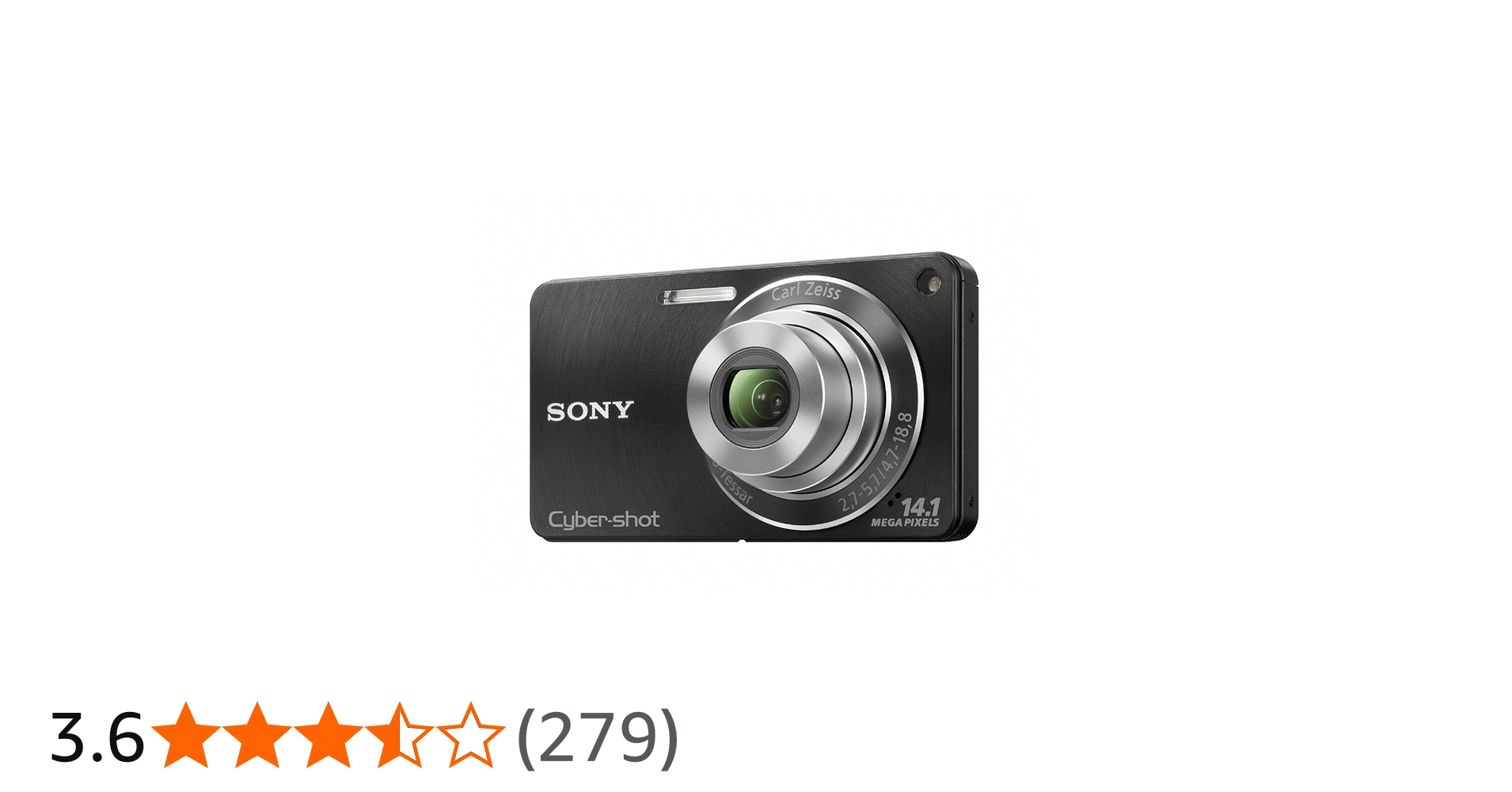 Amazon Canada: Sony DSC-W350 14.1MP Digital Camera with 4X Wide