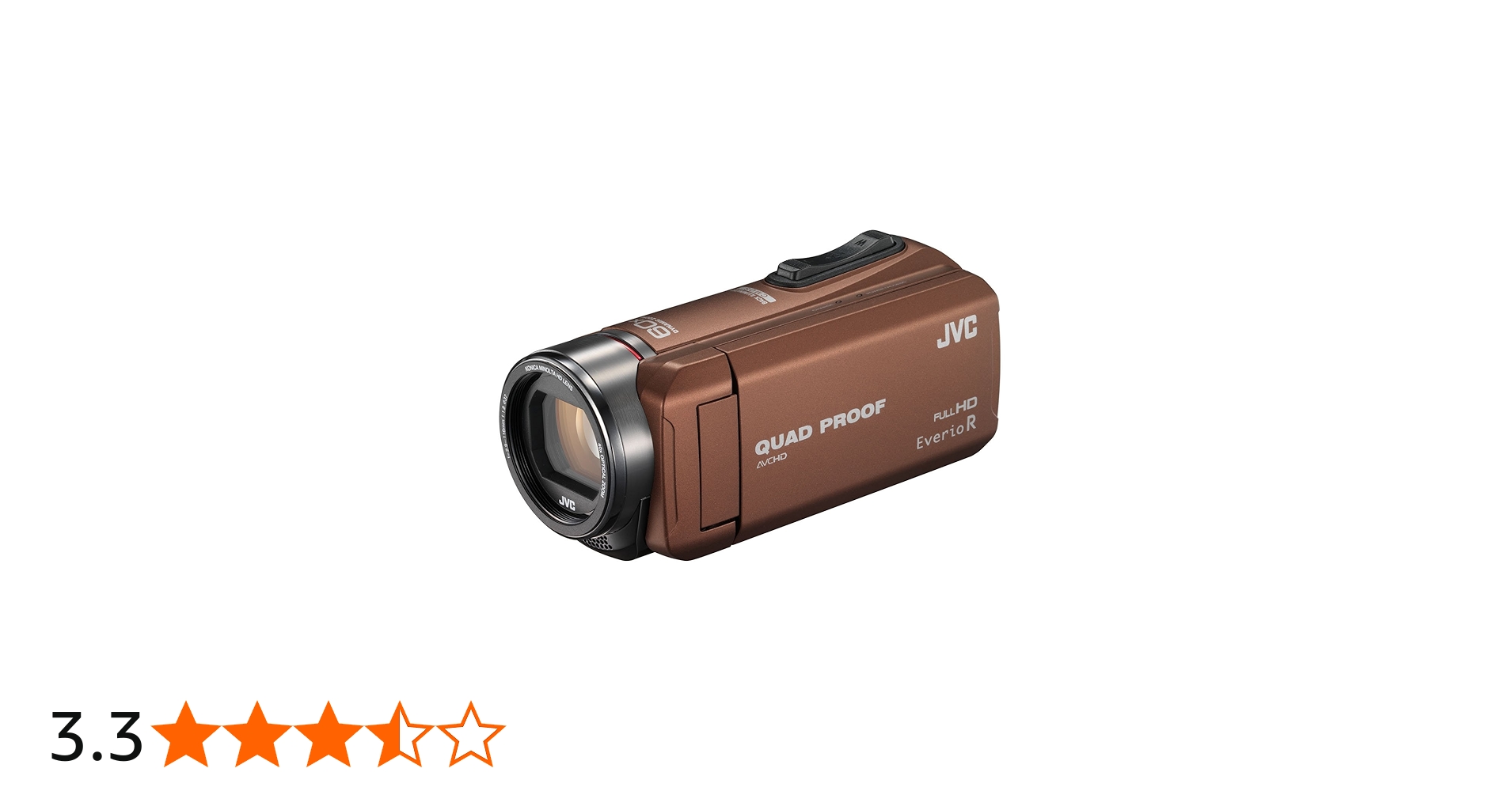 Amazon | JVC ビデオカメラ Everio R 防水5m 防塵仕様 耐低温 耐衝撃