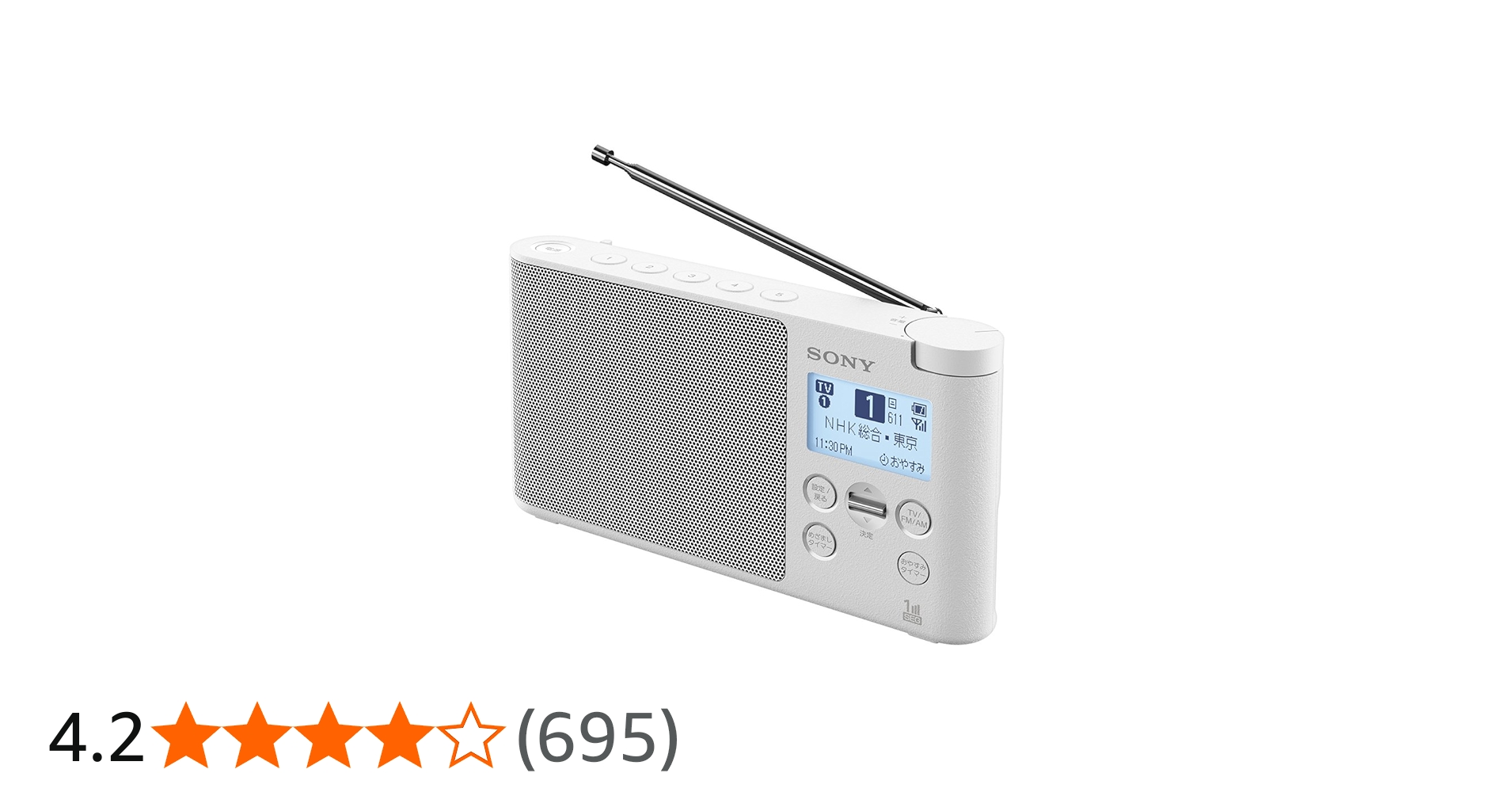 Amazon.co.jp: Sony XDR-56TV Radio XDR-56 TV: Wide FM Compatible