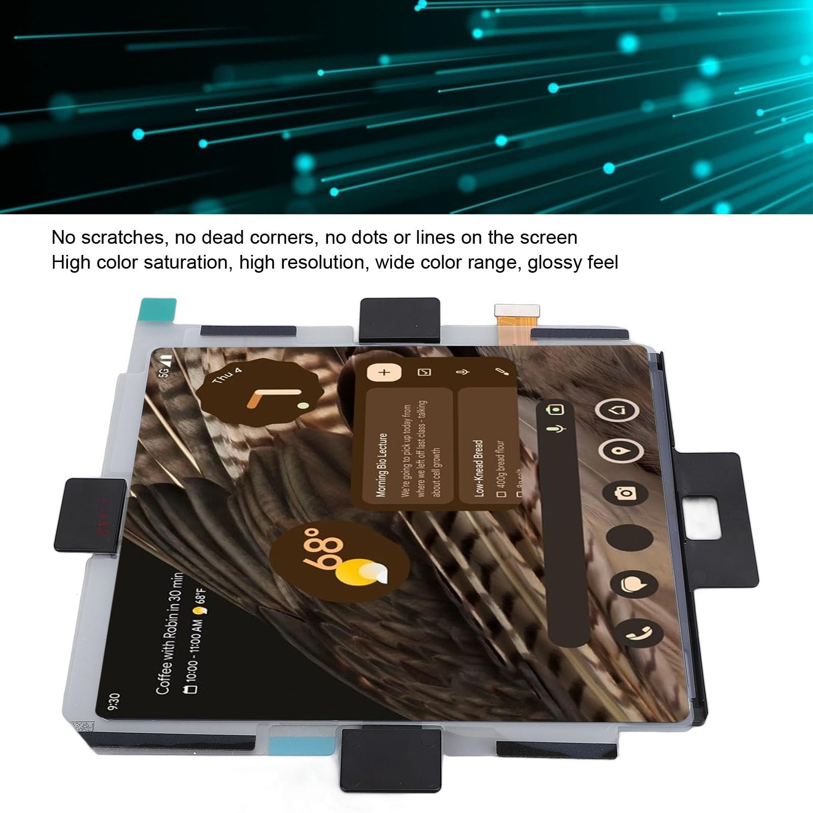 Amazon.com: Screen Replacement for Pixel Fold 5G, LCD 7.6in Outer