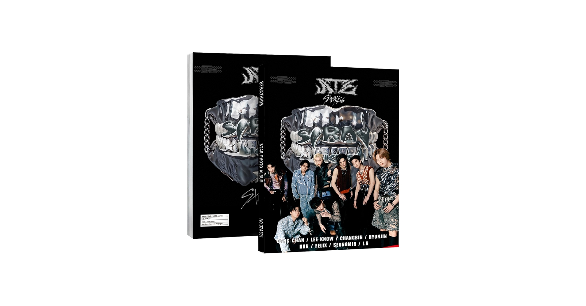 Amazon.com: KPOPBP Stray Kids ATE Photo Book 40 Sheets Photobook