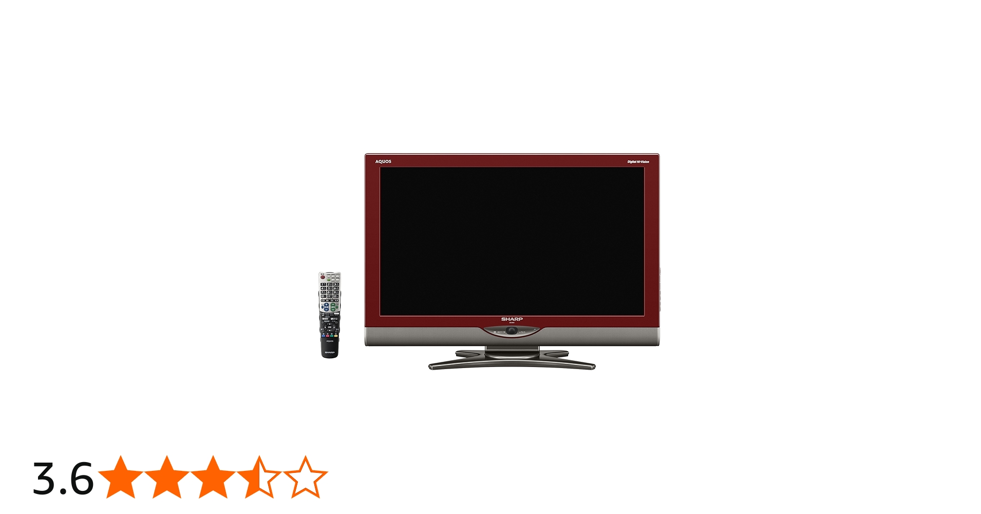 Amazon | シャープ 32V型 ハイビジョン 液晶テレビ レッド AQUOS LC