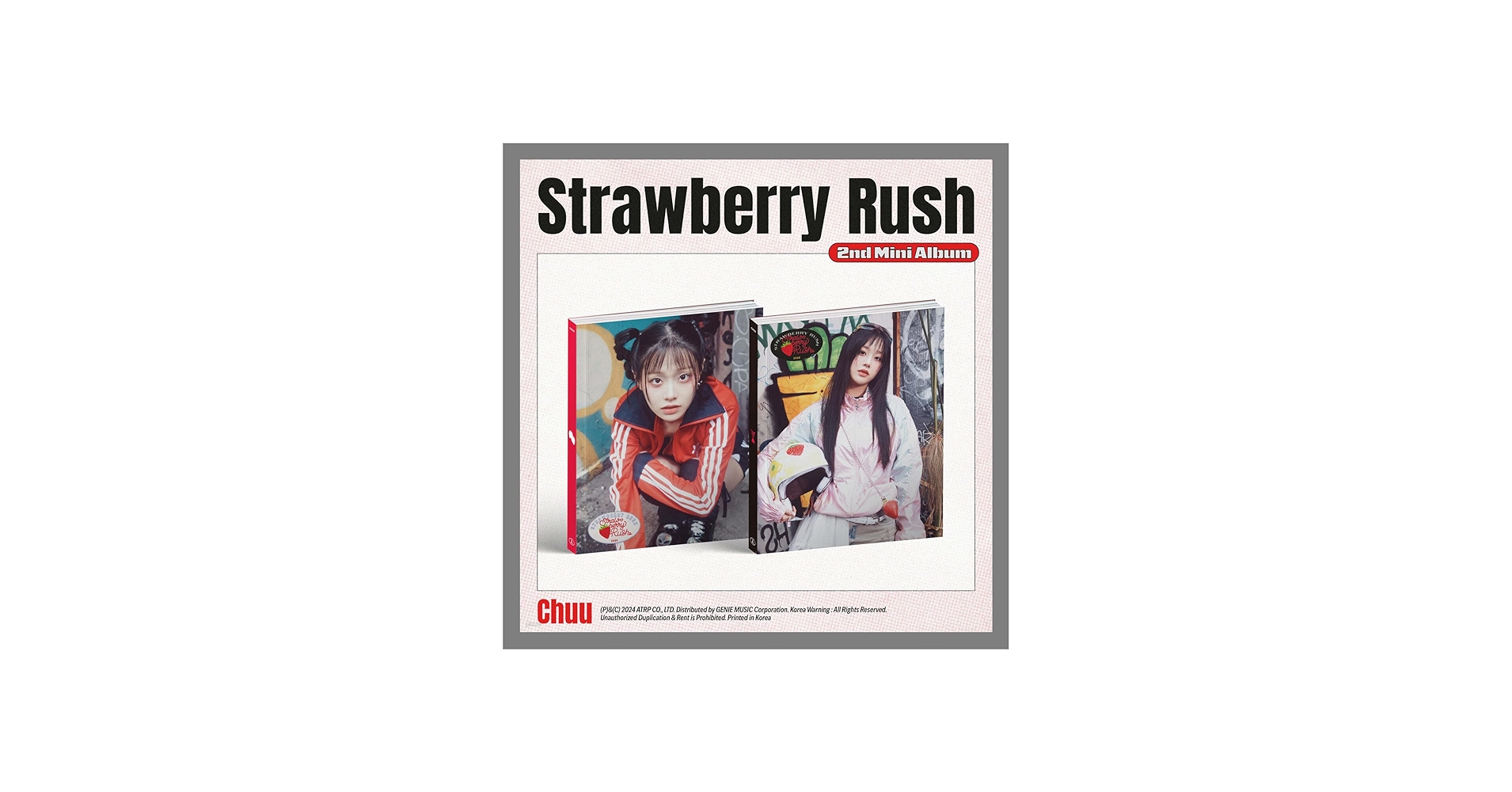 CHUU - CHUU 츄 Strawberry Rush 2nd Mini Album Standard Rush