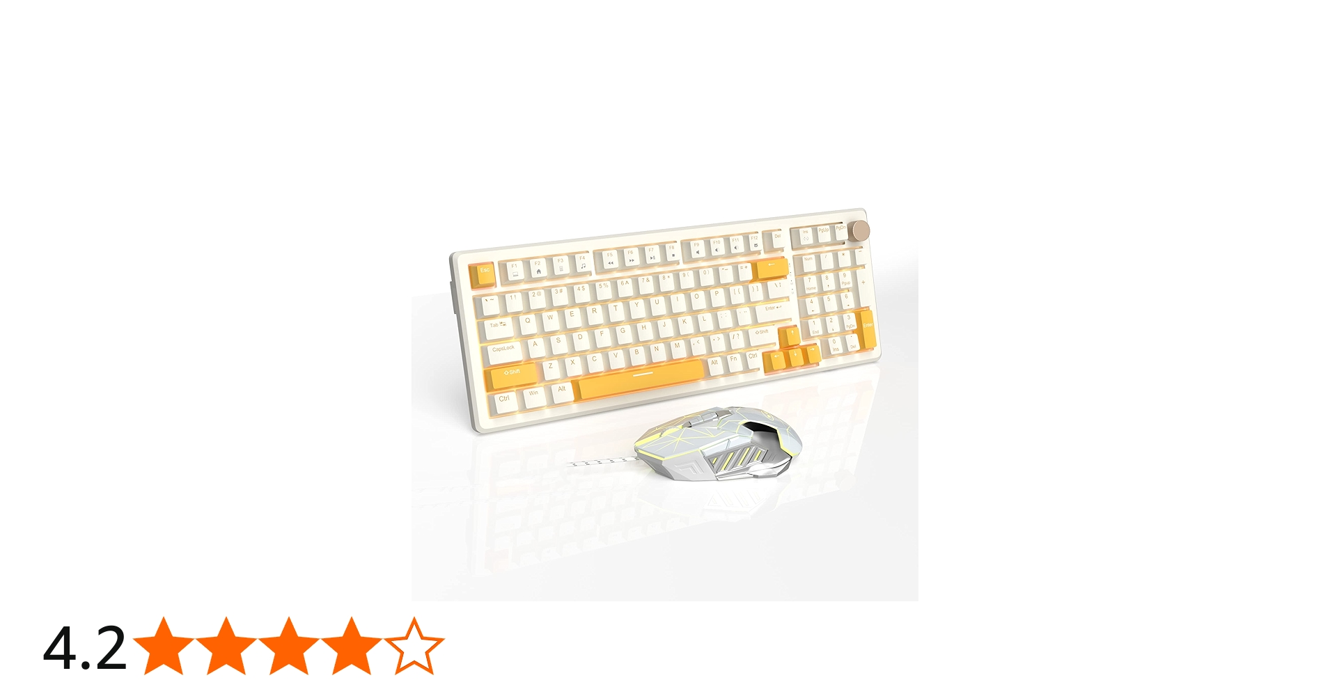 Amazon | MageGee メカニカルゲーミングキーボードとマウス STAR98