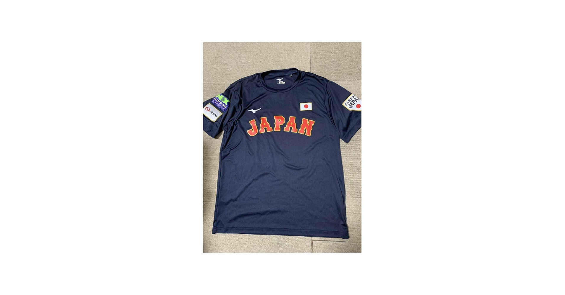 Amazon.co.jp: WBC 2023 侍ジャパン スポンサーロゴ付 Tシャツ