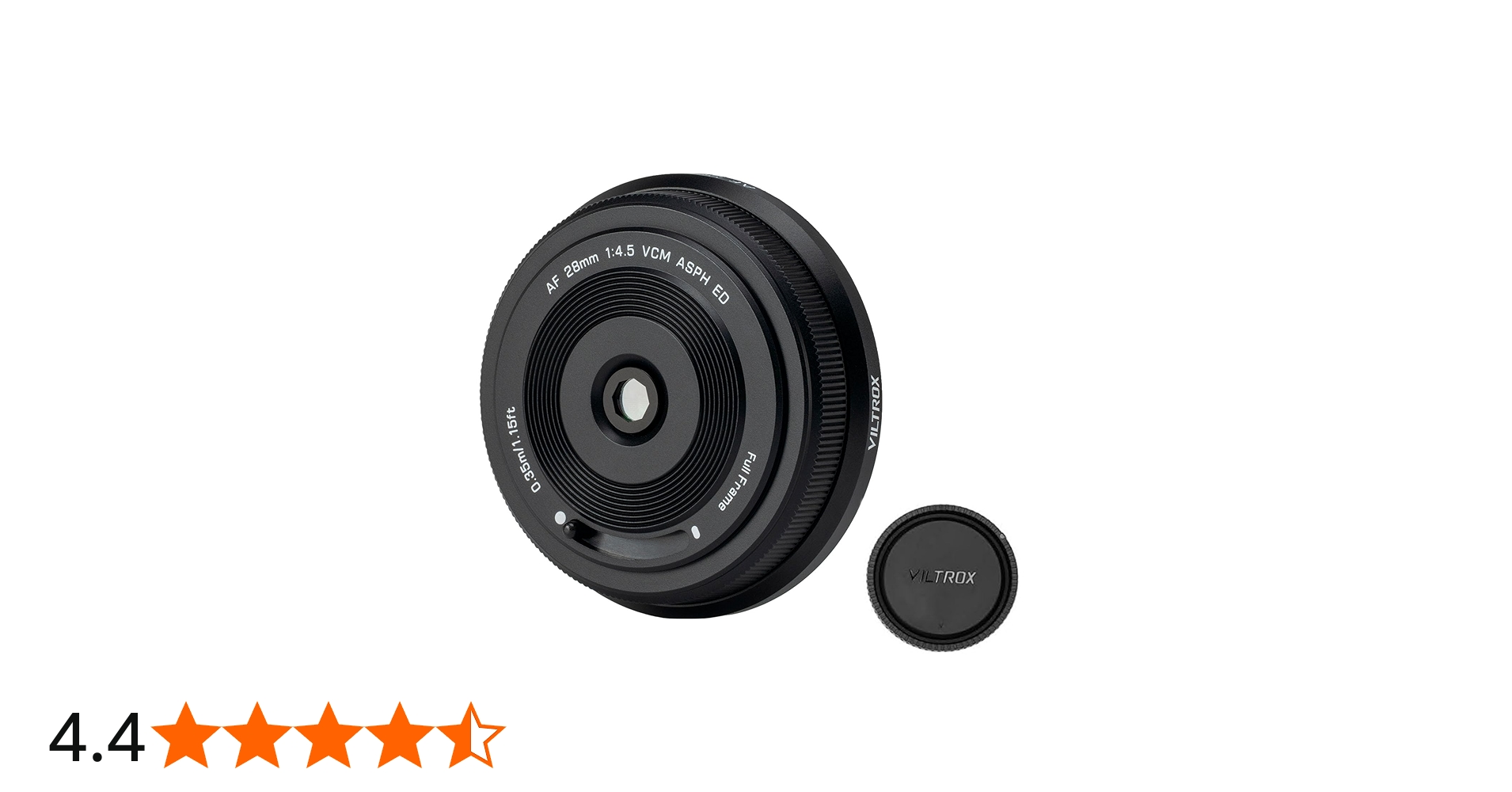 Amazon | VILTROX AF 28mm F4.5 Zマウント 超薄型広角レンズ フル