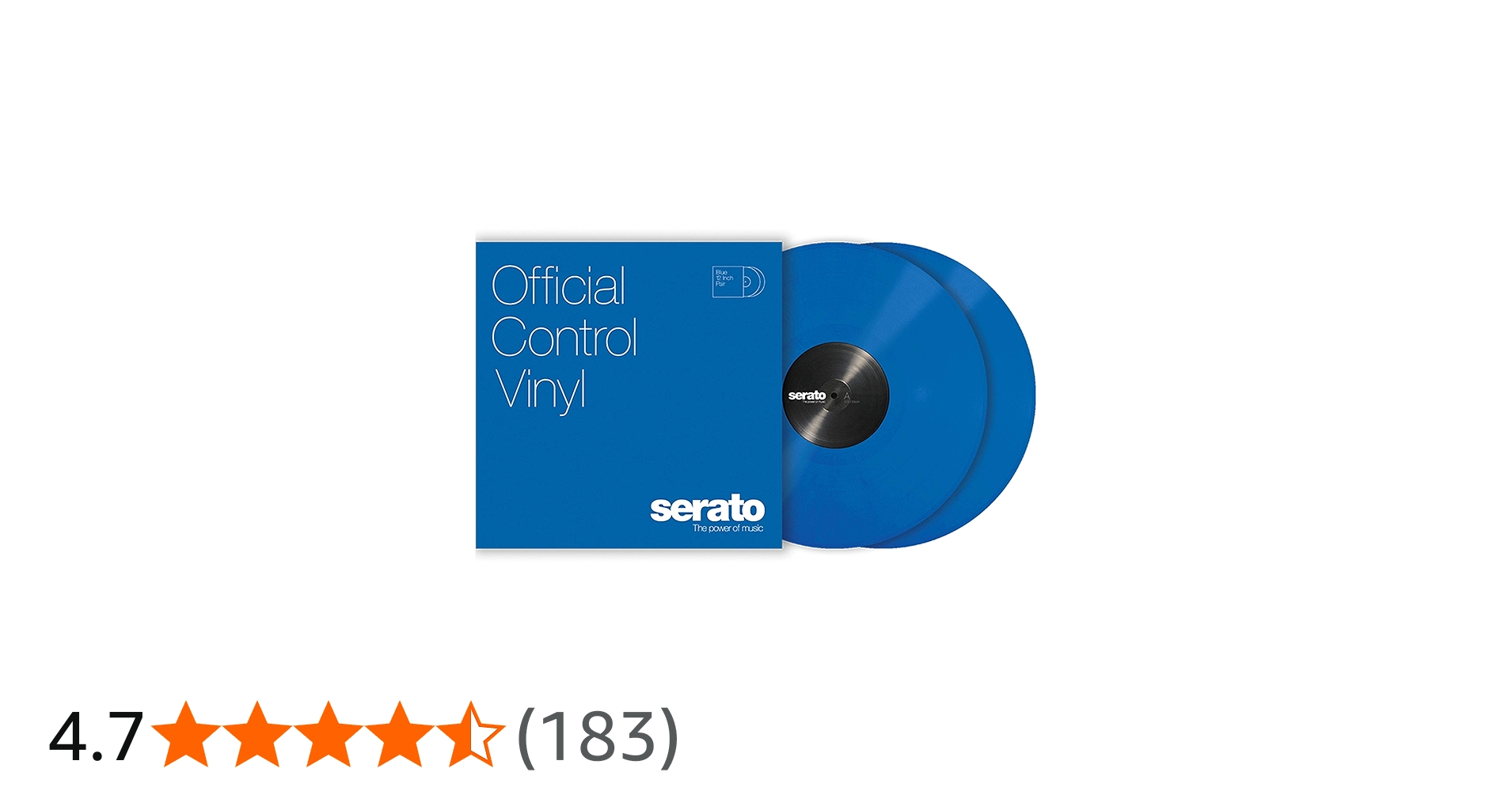 Amazon | Serato Control Vinyl Performance Series [ Blue] ブルー