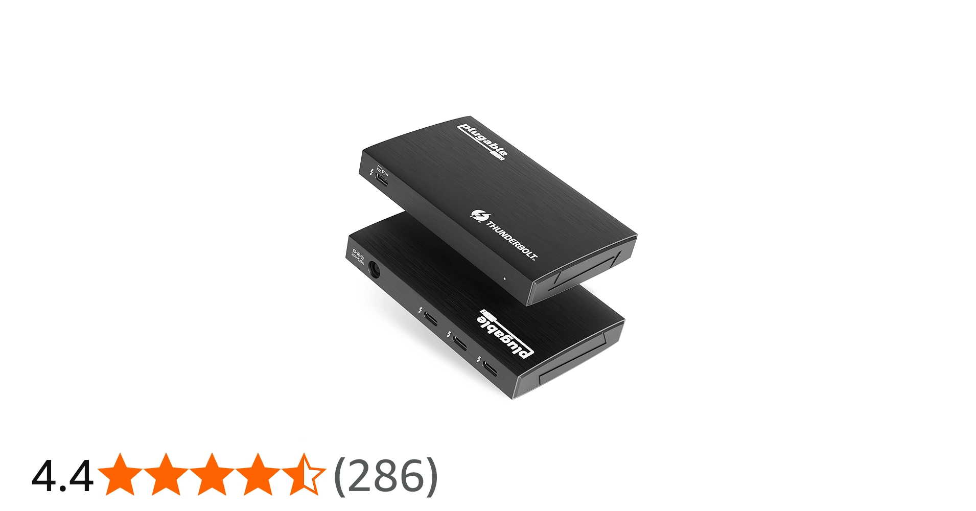 Amazon | Plugable 4-in-1 Thunderbolt 4 ハブ USBC-HDMI 変換アダプタ