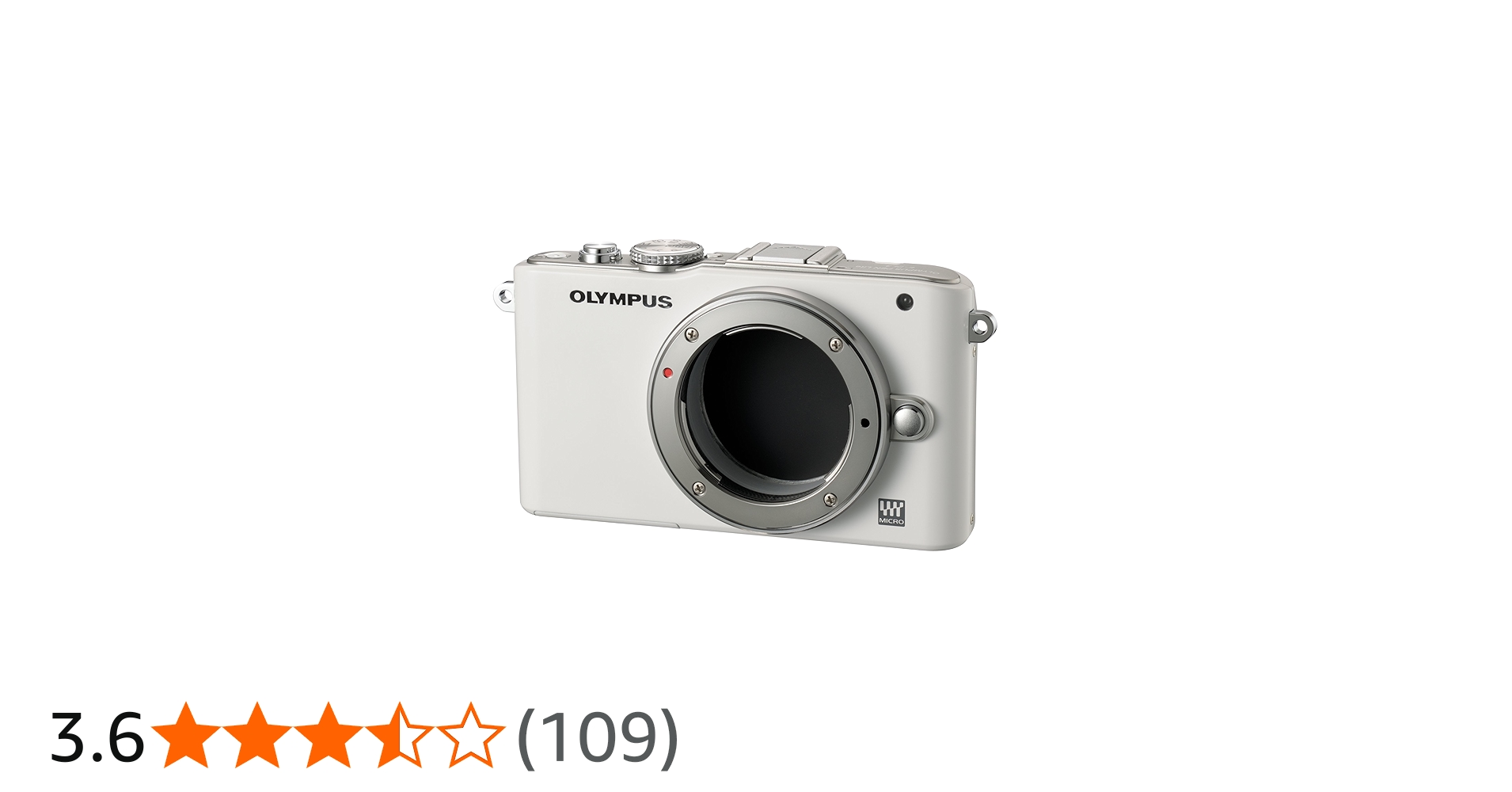 Amazon | OLYMPUS ミラーレス一眼 PEN Lite E-PL3 ボディ ホワイト E