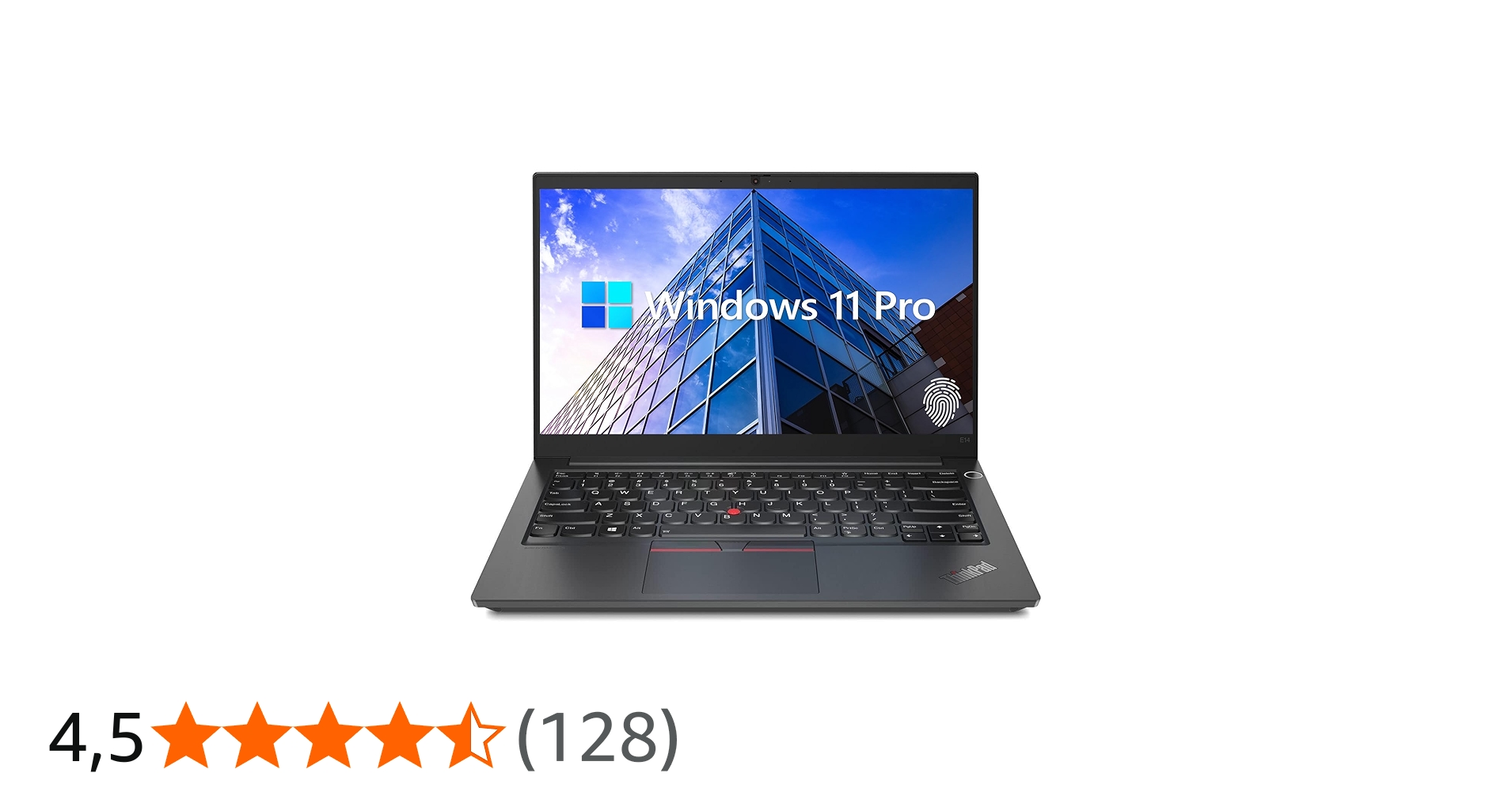 Lenovo Laptop empresarial ThinkPad E14 Gen 5, tela FHD + de 14