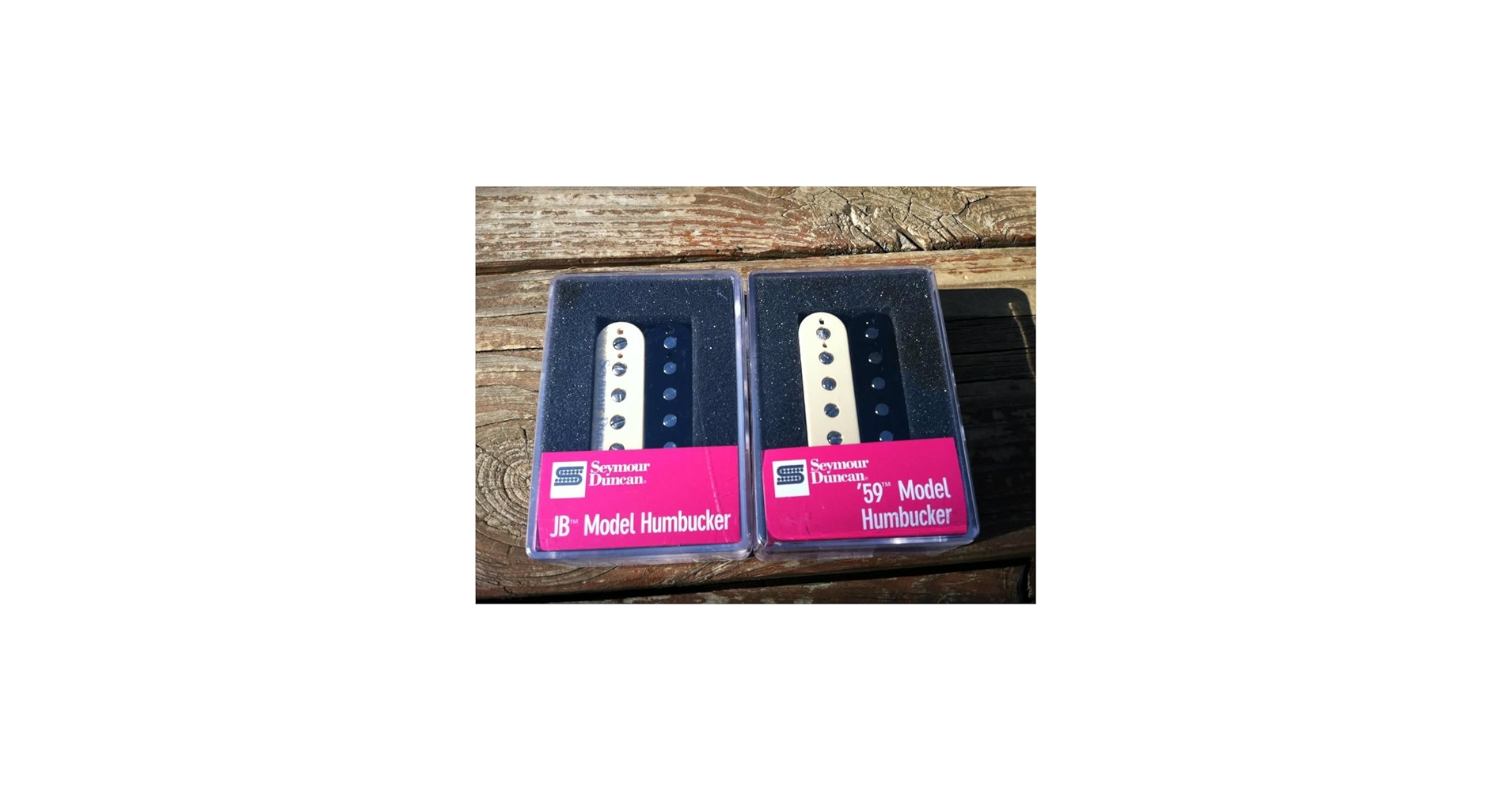 Amazon.com: Seymour Duncan SH-4 JB Bridge & SH-1 59 Neck ZEBRA