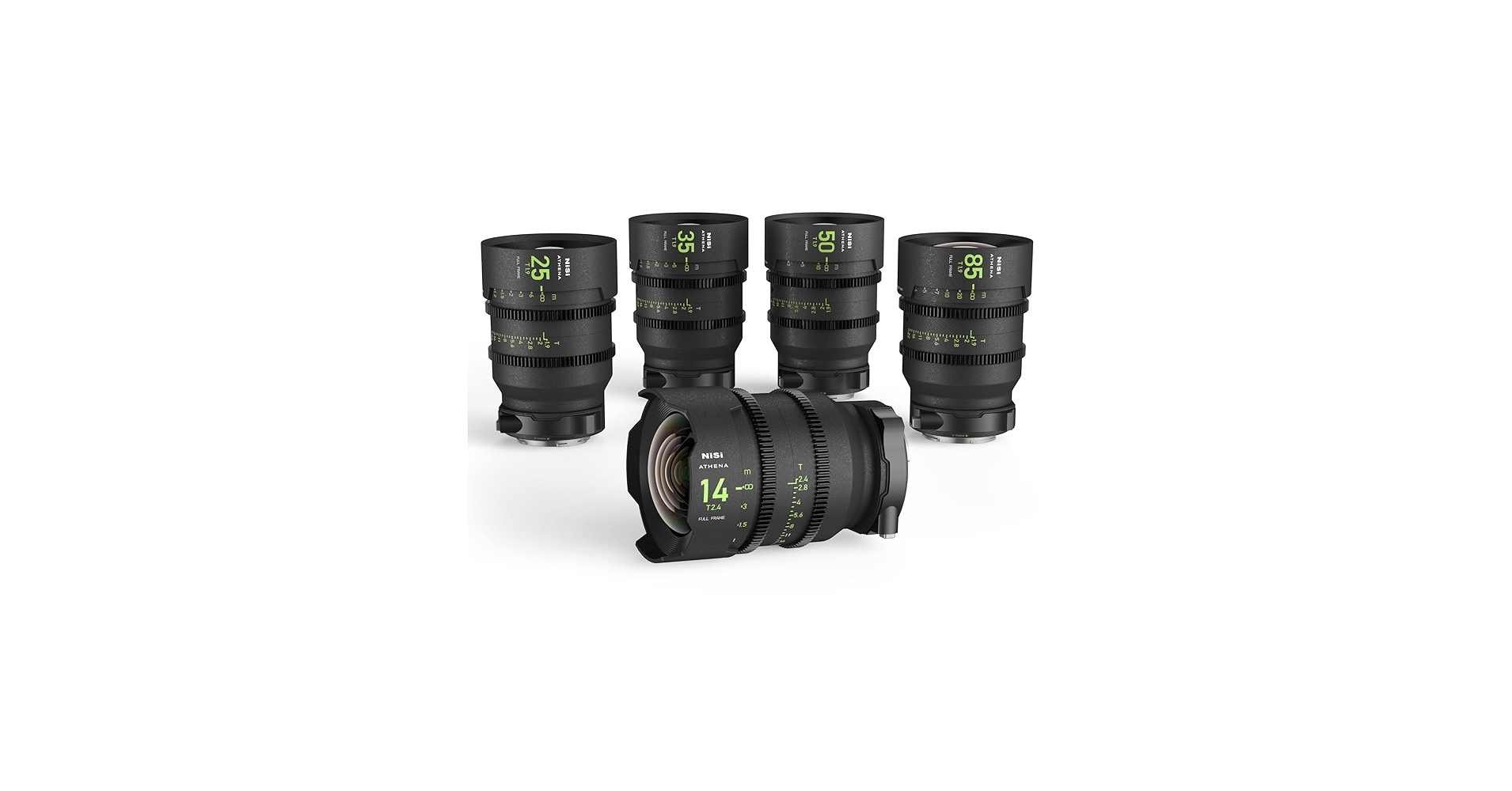 Amazon.com : NiSi Athena Prime Full Frame Cinema Lens Kit with 5