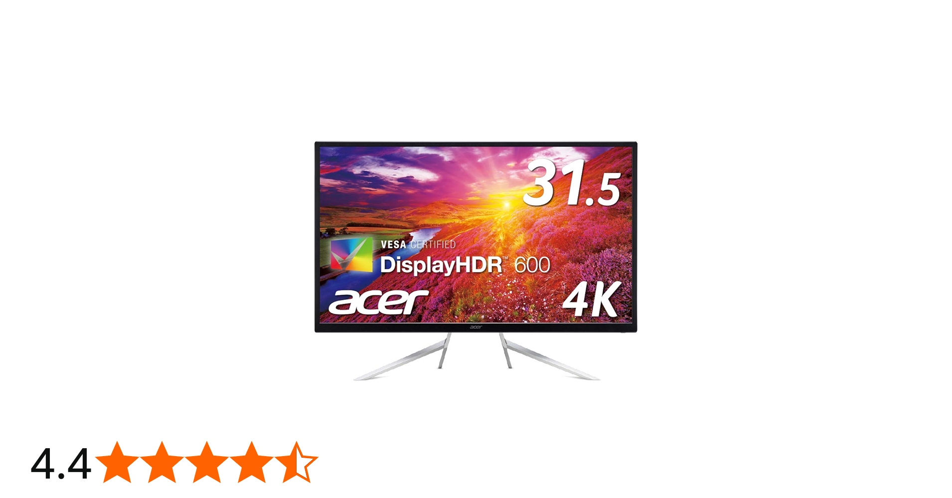 Amazon.co.jp: Acer 4K HDR対応モニター ET322QKCbmiipzx 31.5インチ