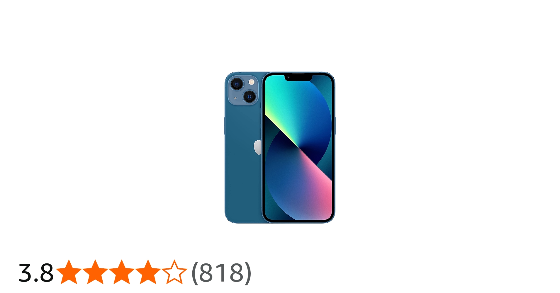 Amazon | 【整備済み品】 Apple iPhone 13 256GB ブルー SIMフリー