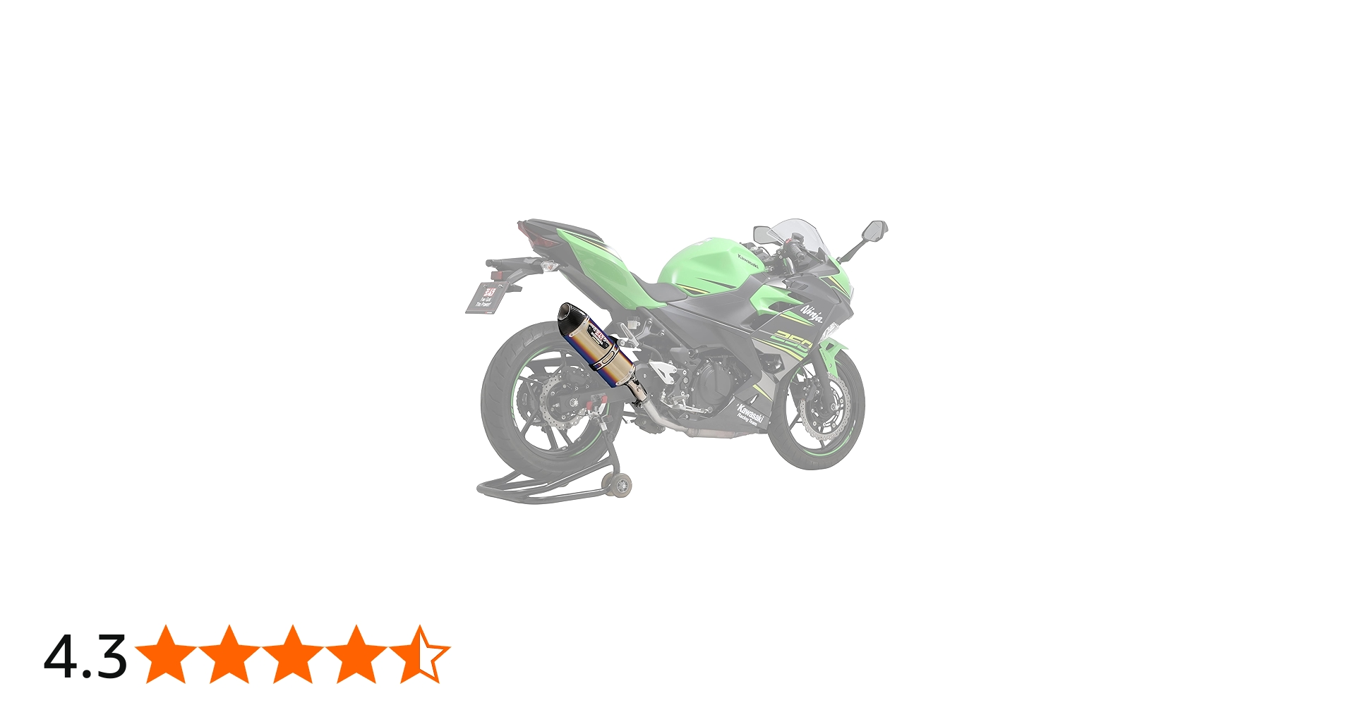 Amazon.co.jp: ヨシムラ スリップオン Ninja250/Ninja400 (18-22/23